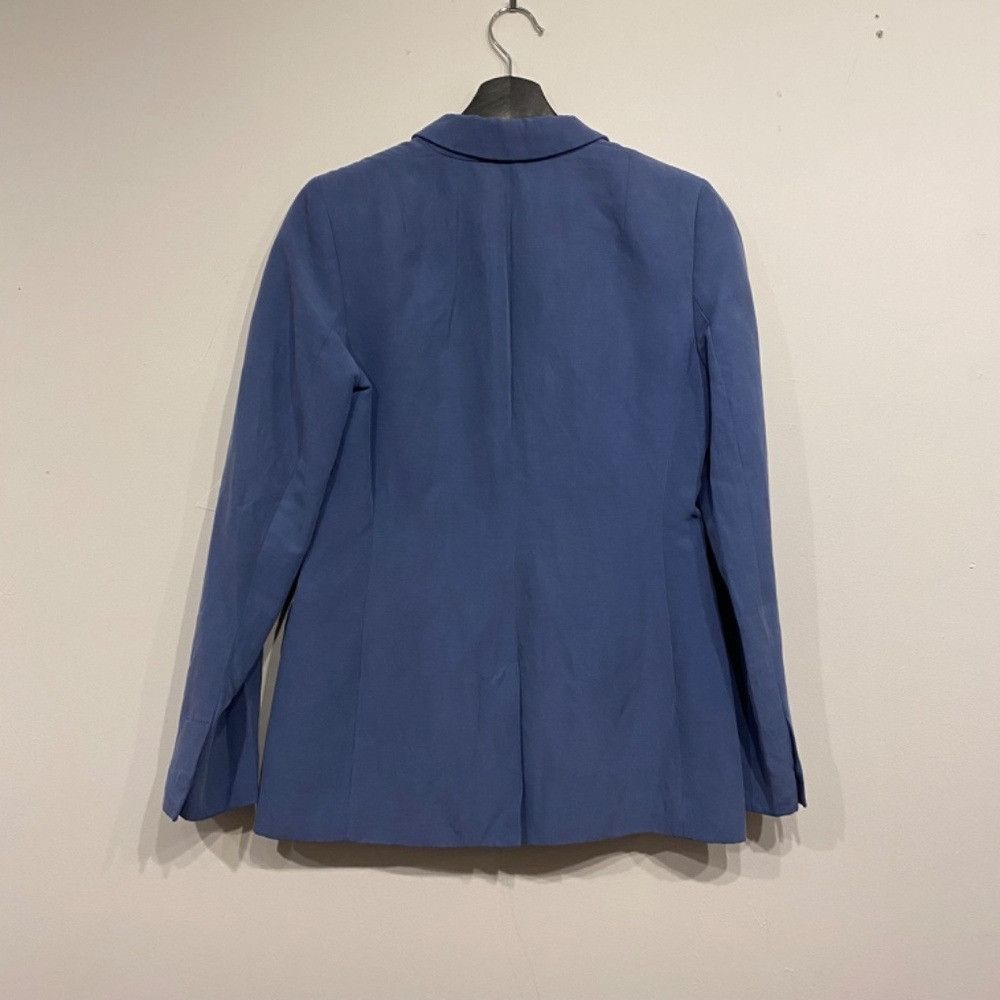 Banana Republic Banana Republic Tipo Silk Linen Blue Blazer Size XS / US 0-2 / IT 36-38 - 2 Thumbnail