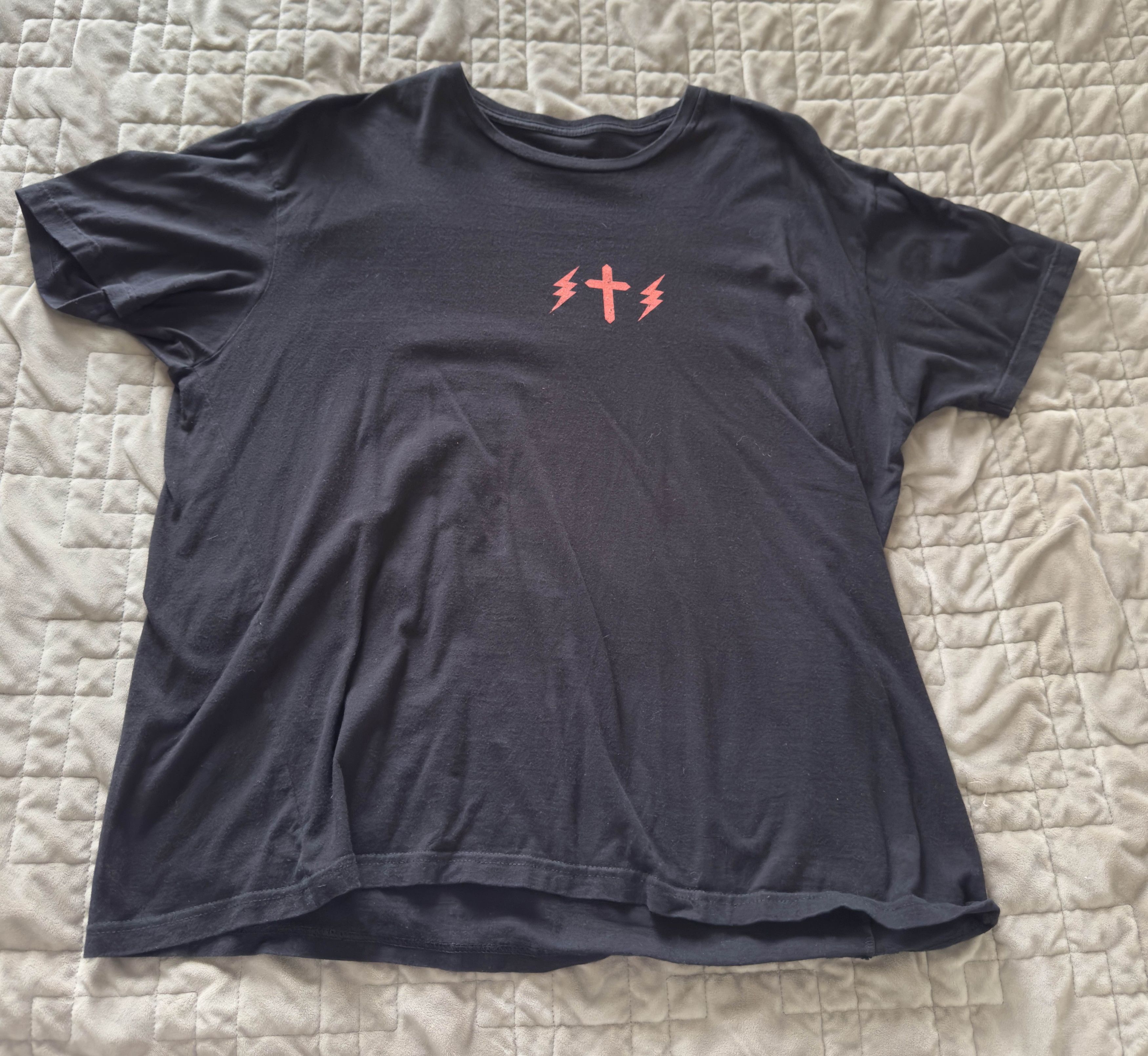 The Weeknd Starboy Lightning Zap Short Sleeve Tee Merch