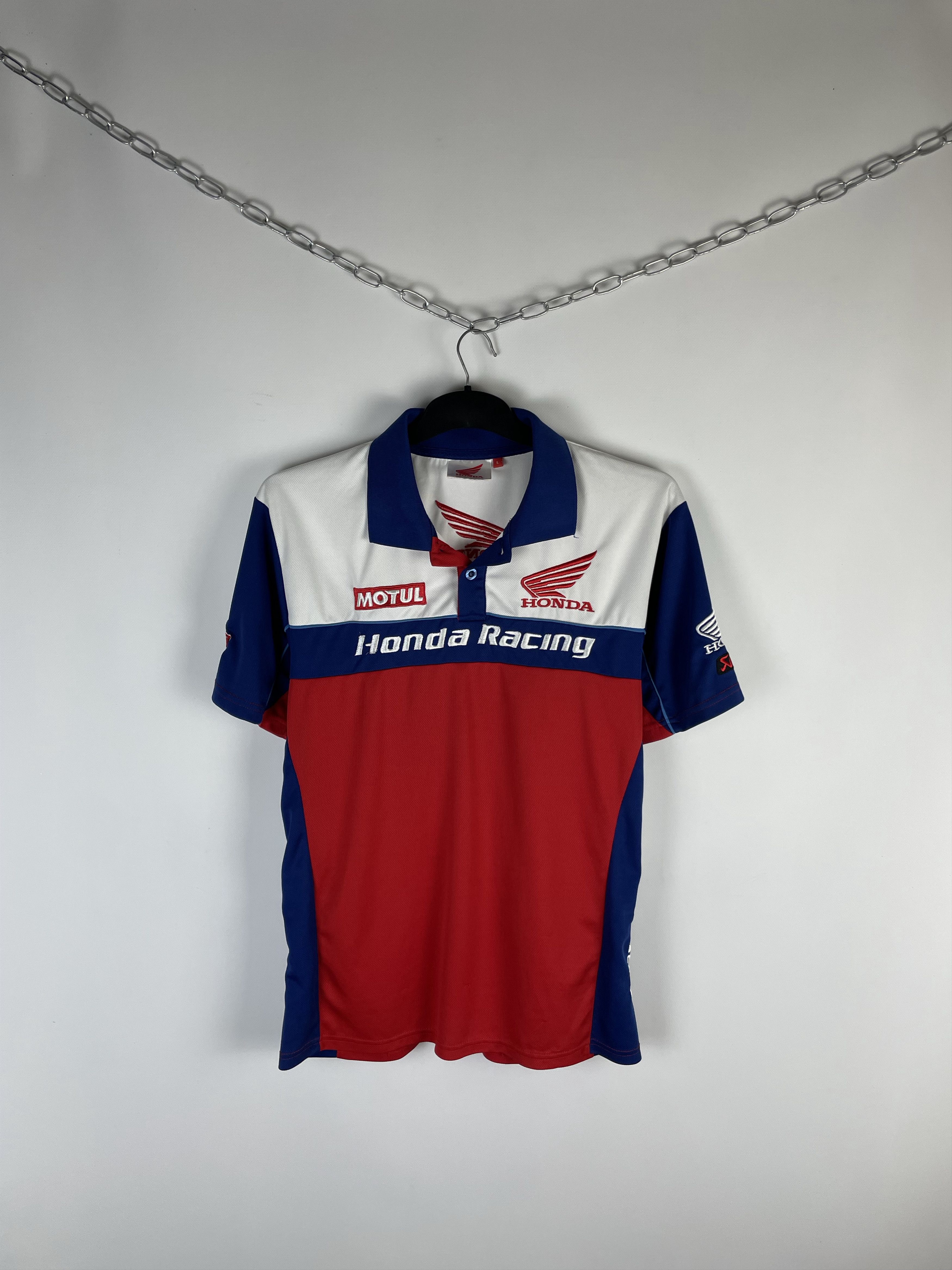 Honda × Vintage Honda Racing Polo Shirt Size US L / EU 52-54 / 3 - 1 Thumbnail