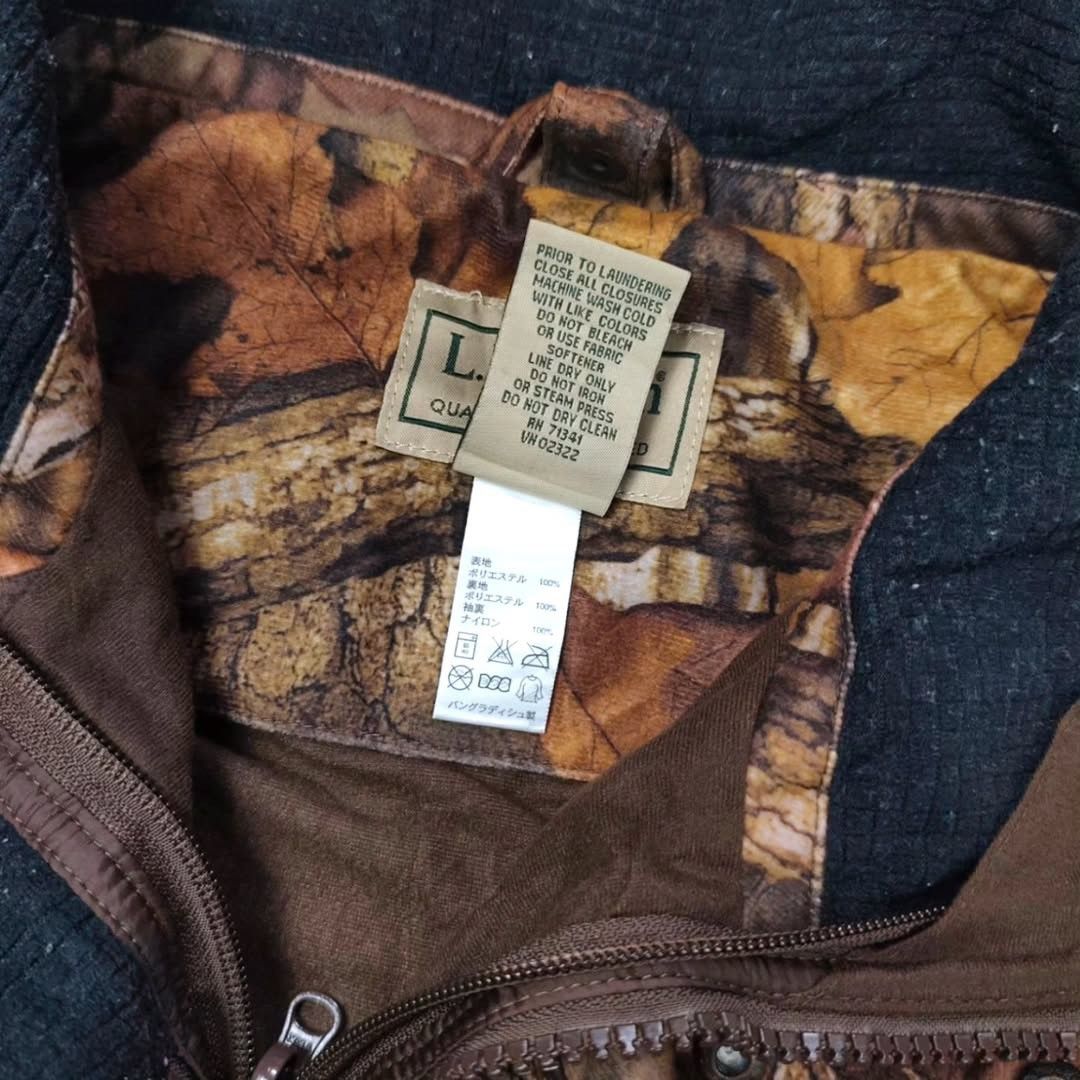 L.L. Bean Vintage LL Bean Camouflage Hunting Jacket Size US L / EU 52-54 / 3 - 8 Thumbnail