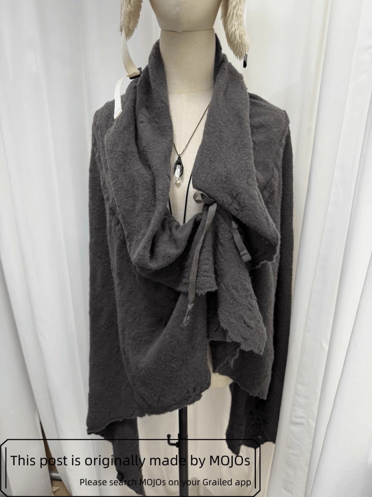 Julius Julius 7 Distressed Cape Scarf Size US M / EU 48-50 / 2 - 8 Thumbnail