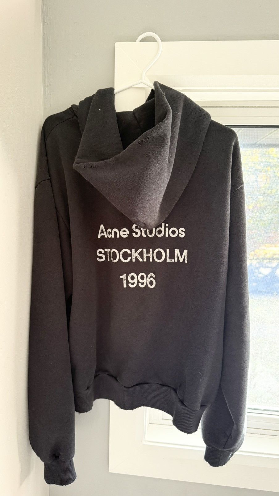 Acne Studios Acne Studios StockHolm Logo Hoodie Size US M / EU 48-50 / 2 - 1 Thumbnail