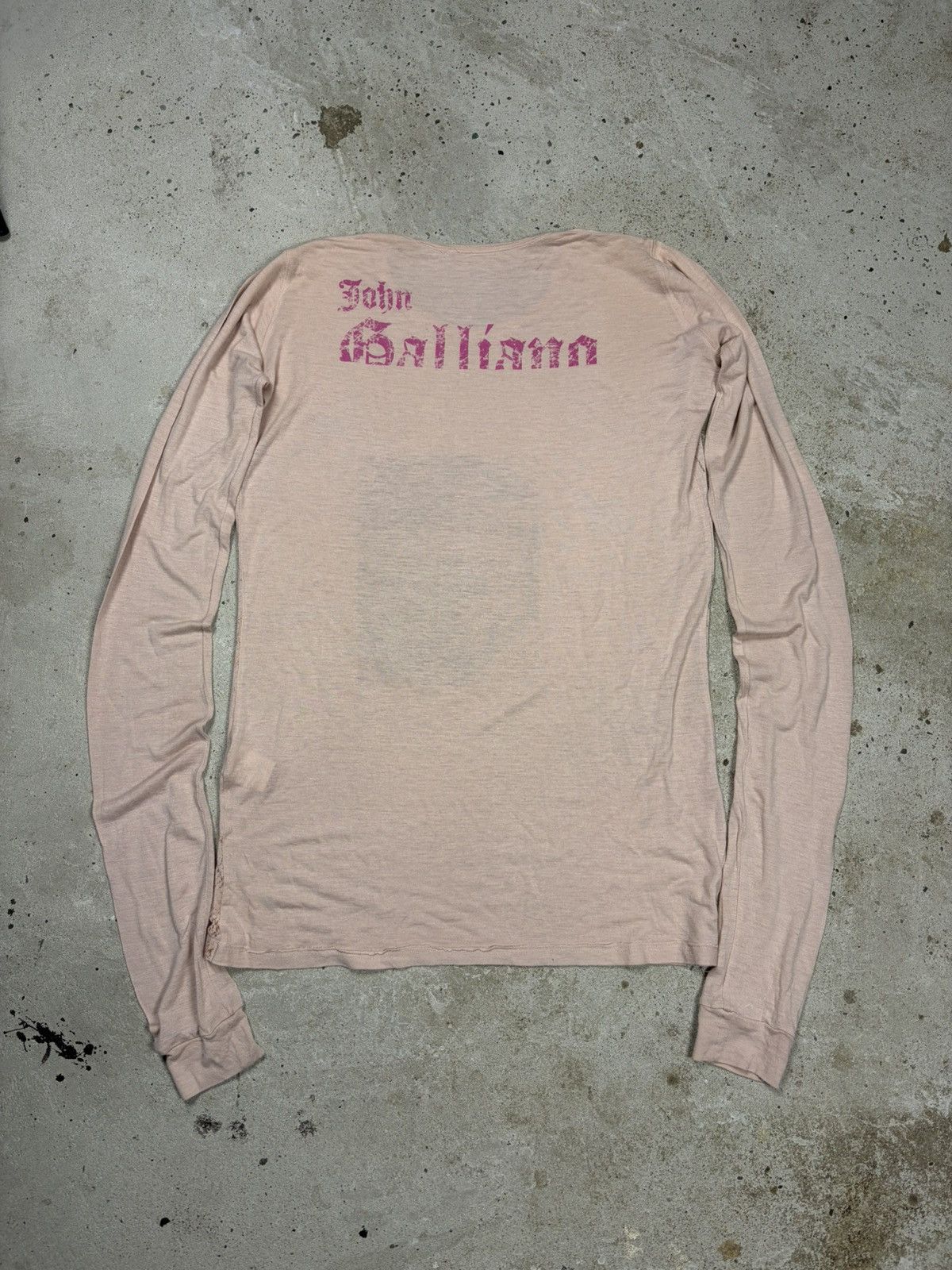 John Galliano Vintage 2000s John Galliano Overprint Abstract Print Tee Size US S / EU 44-46 / 1 - 2 Thumbnail