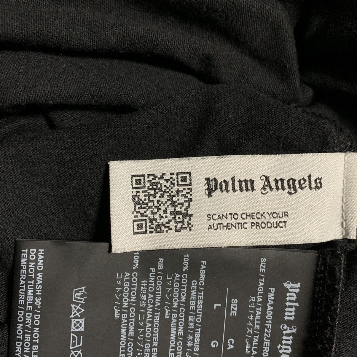 Palm Angels Palm Angels Large Leopard Banana Black Tee Size US L / EU 52-54 / 3 - 6 Thumbnail