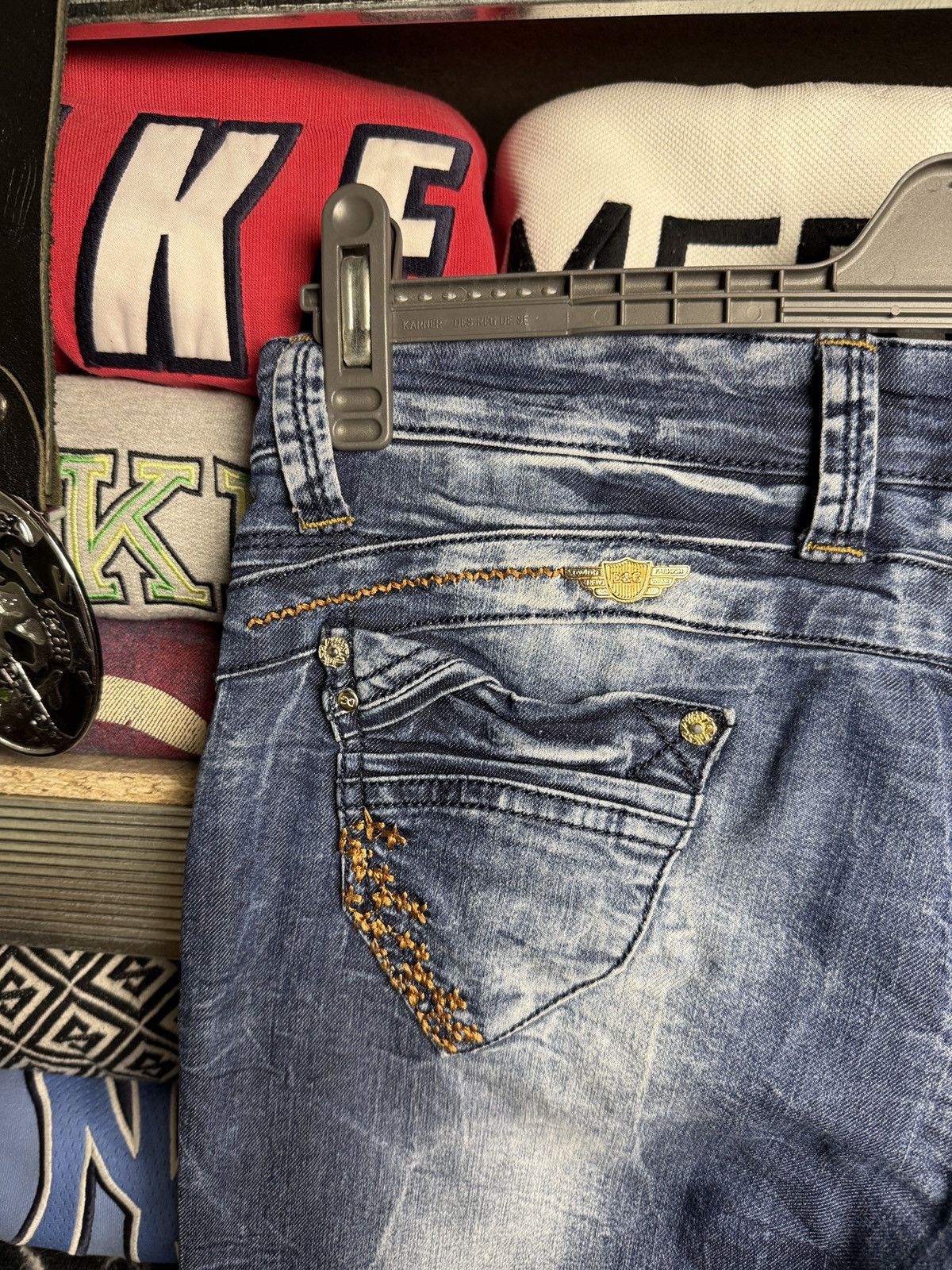 Dolce & Gabbana Vintage Dolce & Gabana Flared Jeans Metal Logo Size US 28 / EU 44 - 9 Thumbnail