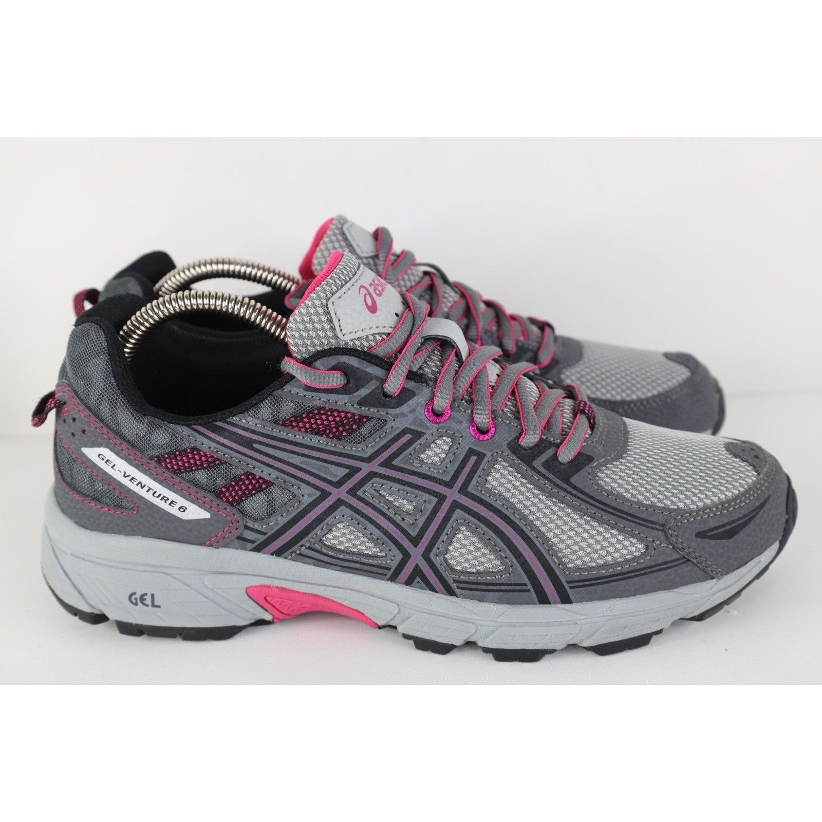Asics Vintage Y2K Asics Gel Venture 6 Jogging Running Shoes Size US 9.5 / IT 39.5 - 4 Thumbnail