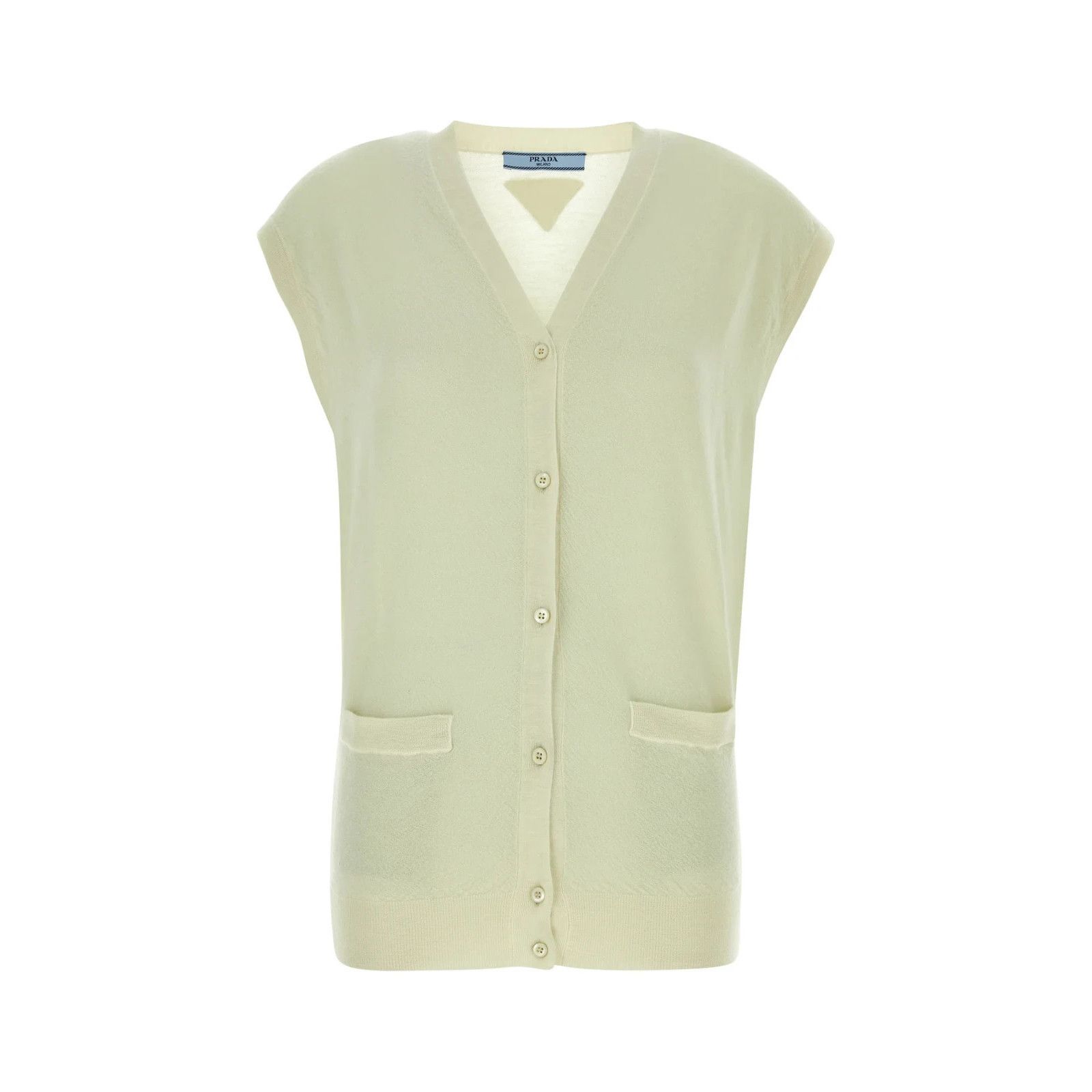 PRADA Pastel Green Cashmere Vest New & Authentic (Women's si
