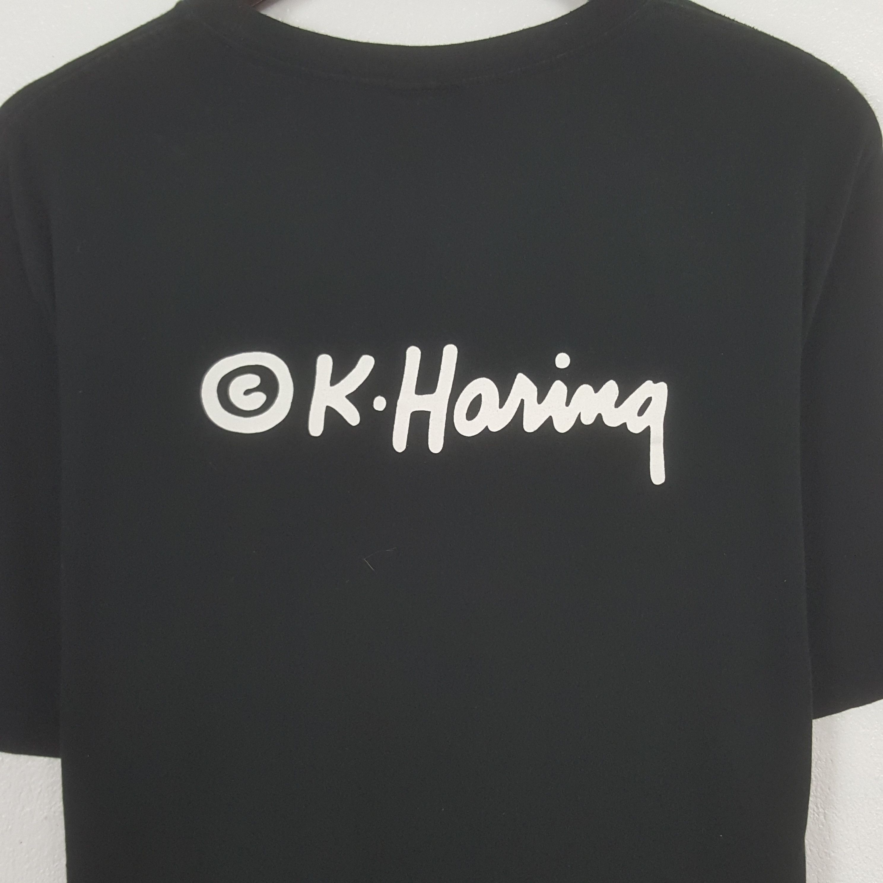Keith Haring Vintage Keith Haring SOS x Uniqlo Tshirt Size US XL / EU 56 / 4 - 4 Thumbnail