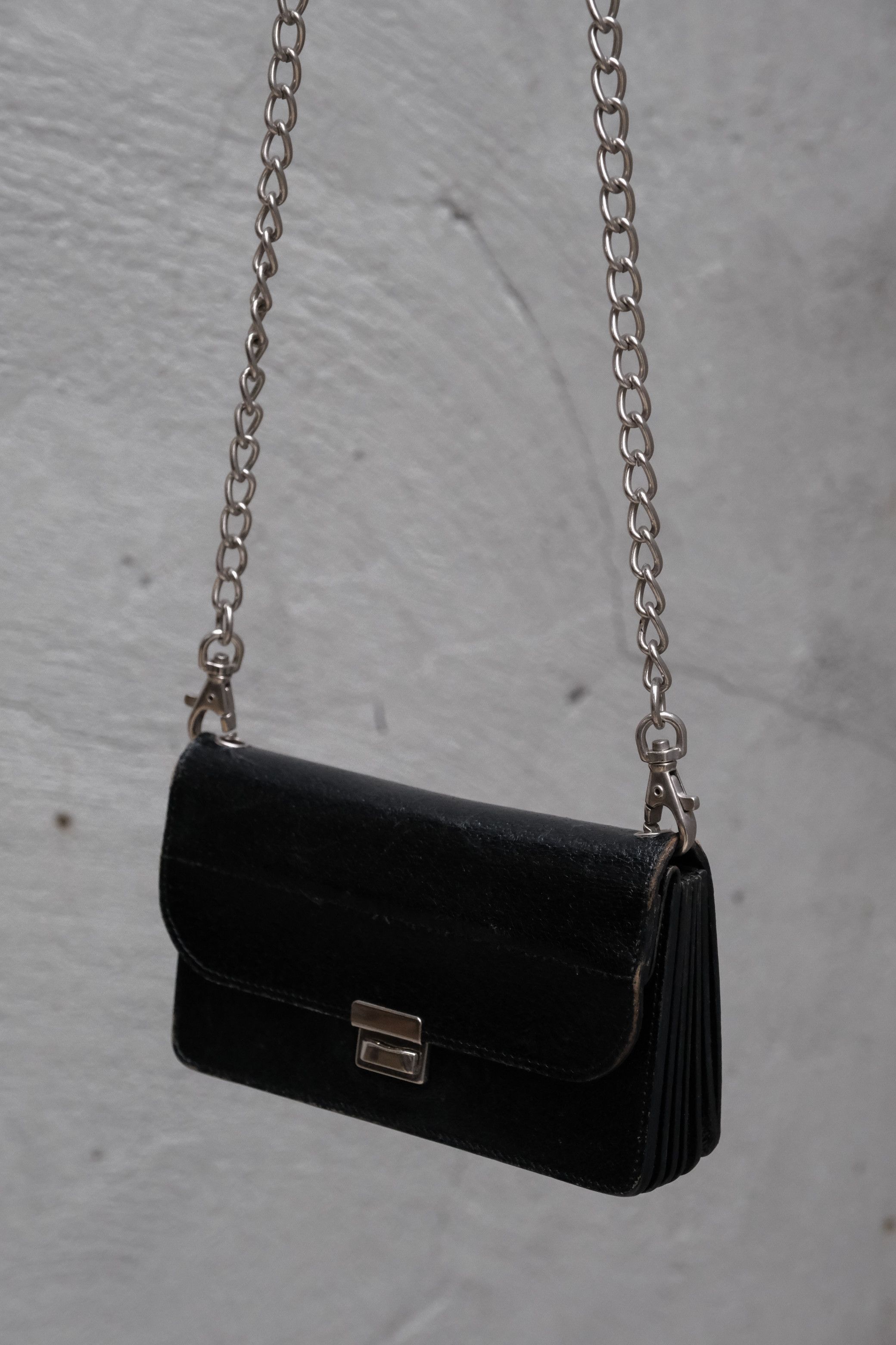 Comme des Garcons COMME des GARCONS Leather Chain-Link Bag Size ONE SIZE - 3 Thumbnail