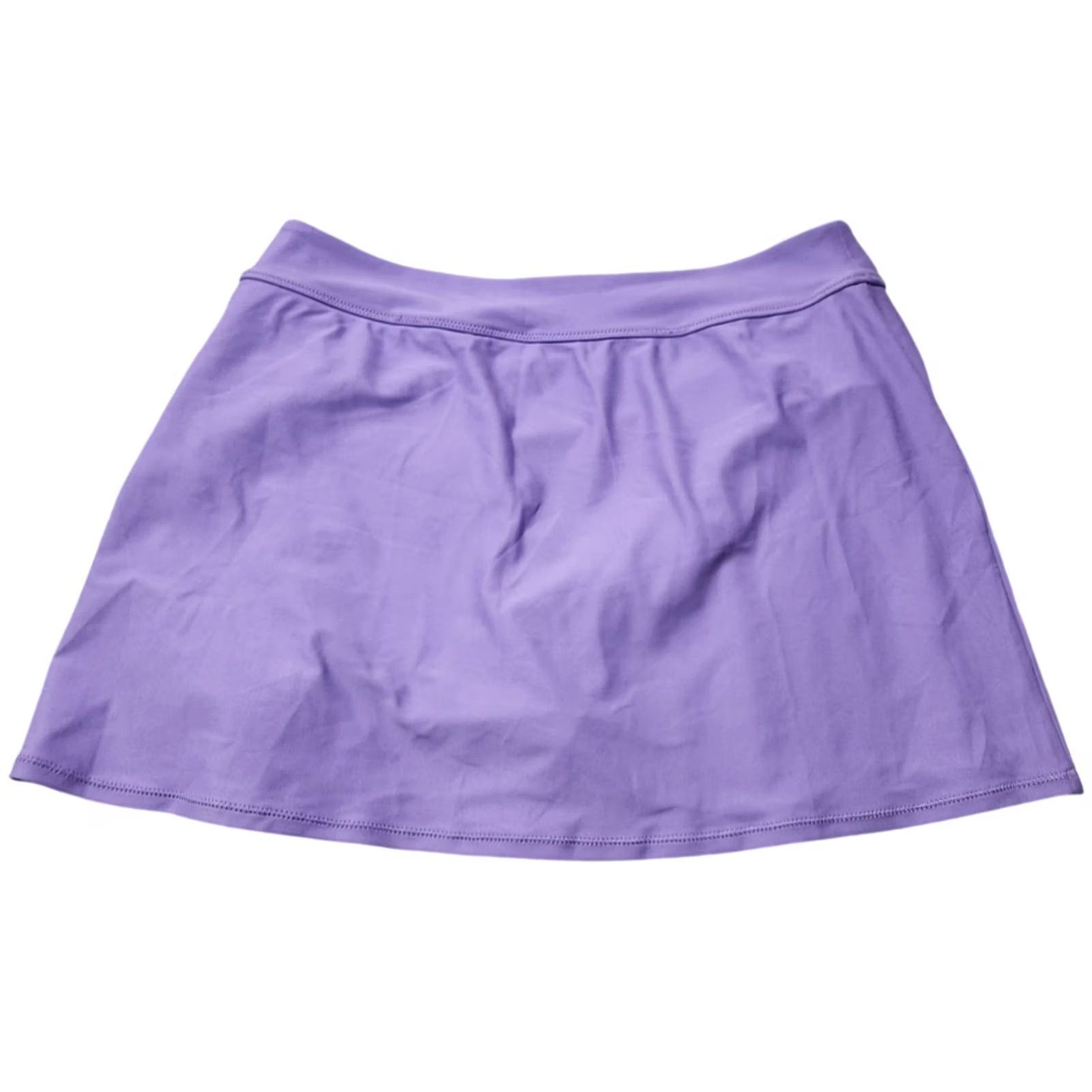 Old Navy Old Navy Womens L Skort Purple Elastic Waist Activewear Skirt Pull On Short 83% Polyester Spandex Size 36" / US 14 / IT 50 - 2 Thumbnail