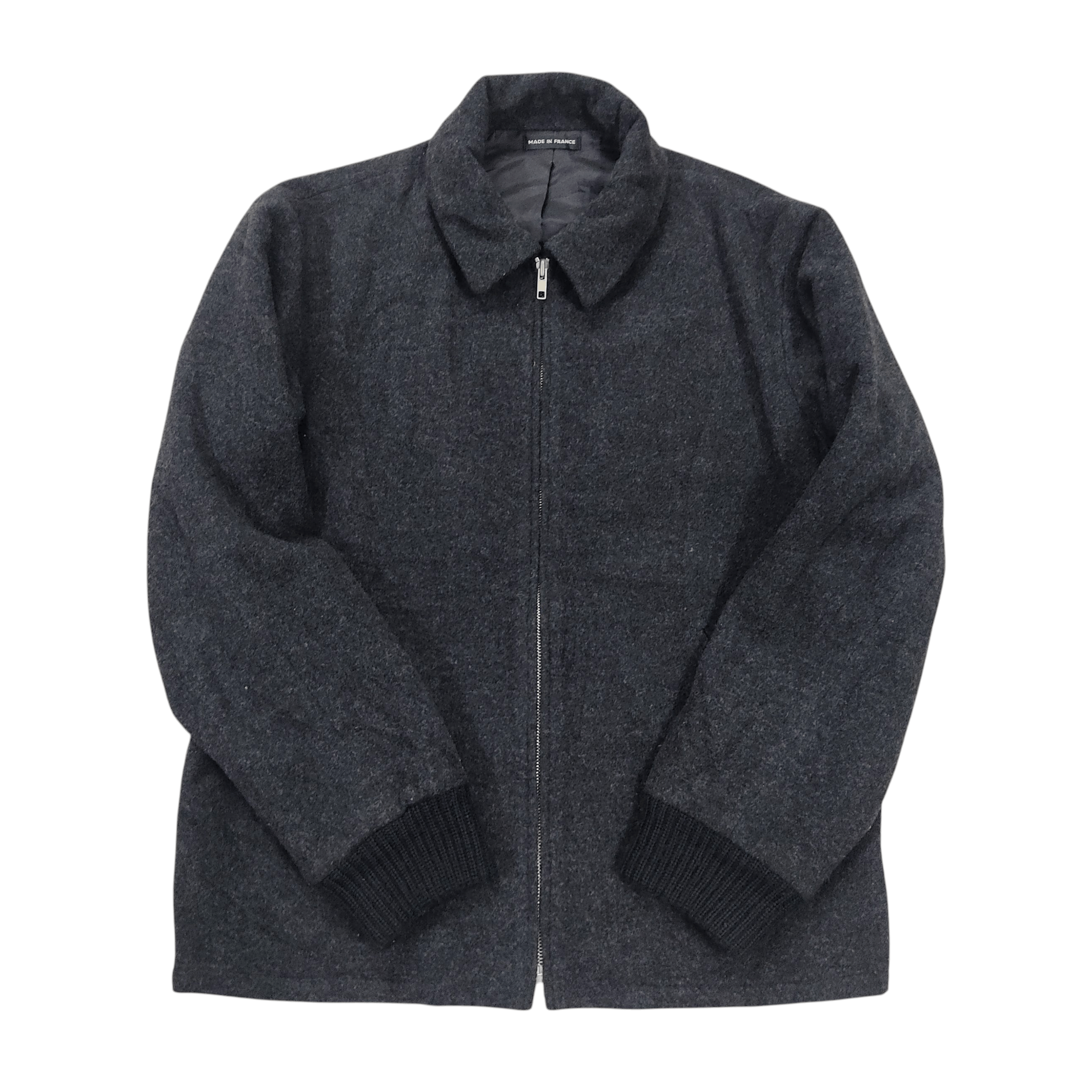 agnes b. Agnes B. Homme Paris Dark Grey Wool Jacket Size US M / EU 48-50 / 2 - 4 Thumbnail