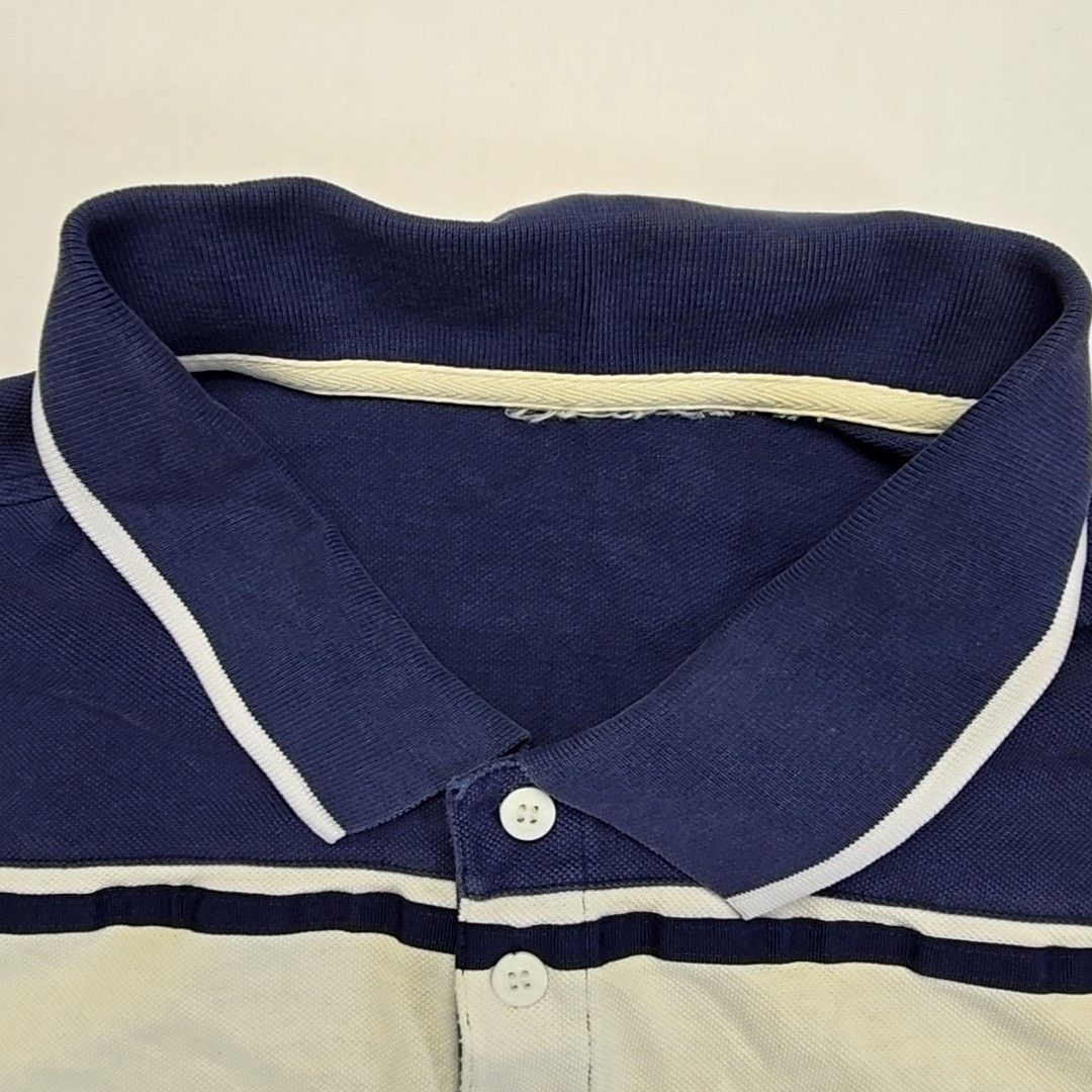 Adidas Vintage USA Olympic Polo Adidas Blue Embroidered Large Shirt Size US L / EU 52-54 / 3 - 10 Thumbnail