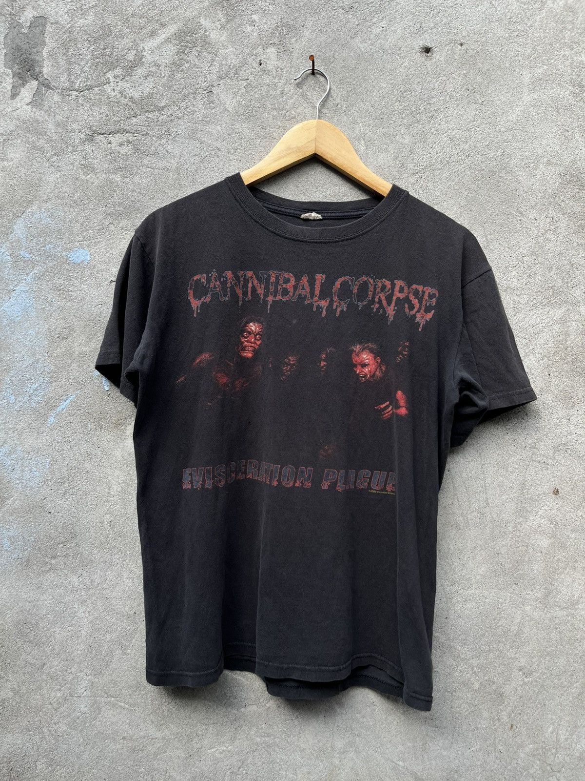 Vintage Vintage 2009 Rare Cannibal Corpse Evisseration Size US M / EU 48-50 / 2 - 1 Thumbnail