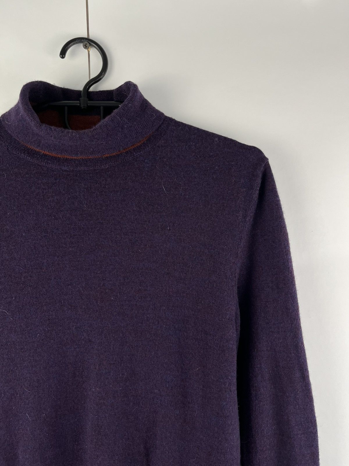 William Hunt William Hunt Luxury Merino Wool Turtleneck Sweater Jumper Size US L / EU 52-54 / 3 - 3 Thumbnail