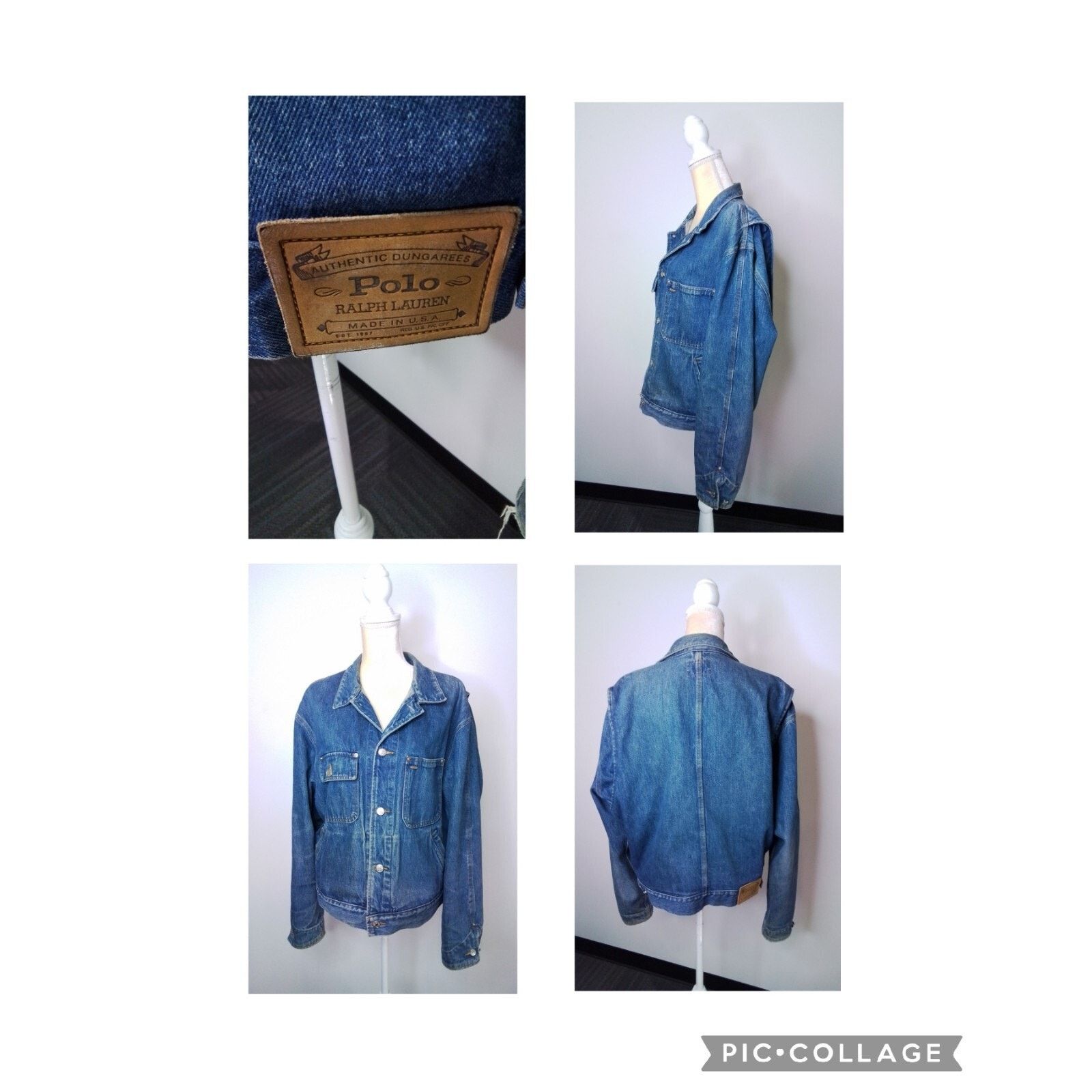 Ralph Lauren Polo Ralph Lauren USA Vintage Chore Jacket Women L Size L / US 10 / IT 46 - 1 Thumbnail