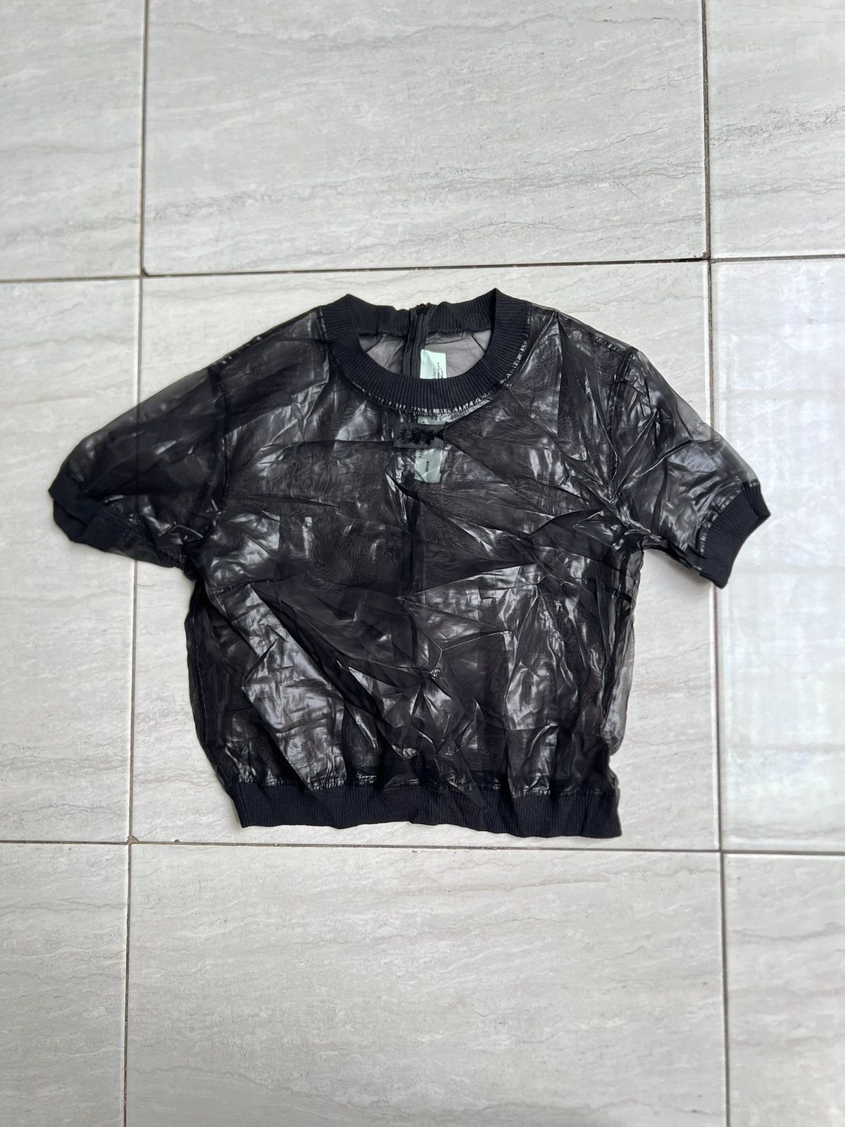 Off-White Off White Main Label Mesh T-shirt Size S / US 4 / IT 40 - 6 Thumbnail