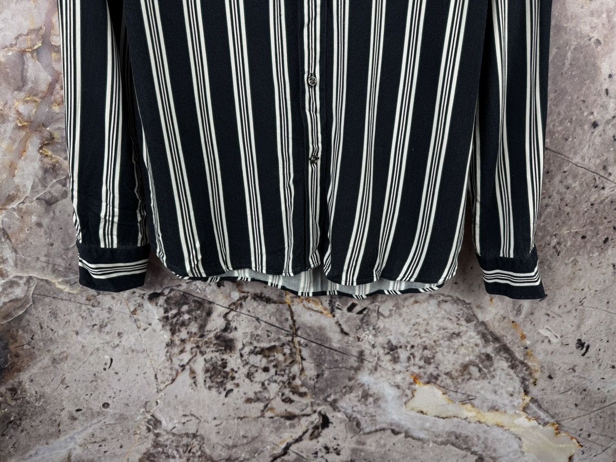 Reiss Reiss Men’s Striped Button Up Shirt Long Sleeve Black White Size US M / EU 48-50 / 2 - 4 Thumbnail