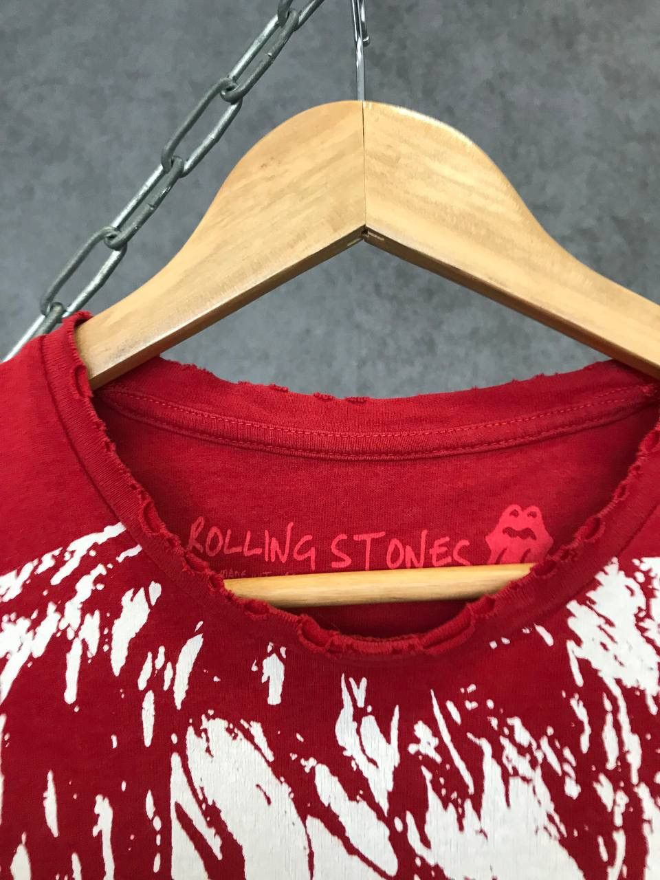 Band Tees × The Rolling Stones × Vintage The Rolling Stones 2010 distressed vintage rock band tee Size US S / EU 44-46 / 1 - 7 Thumbnail