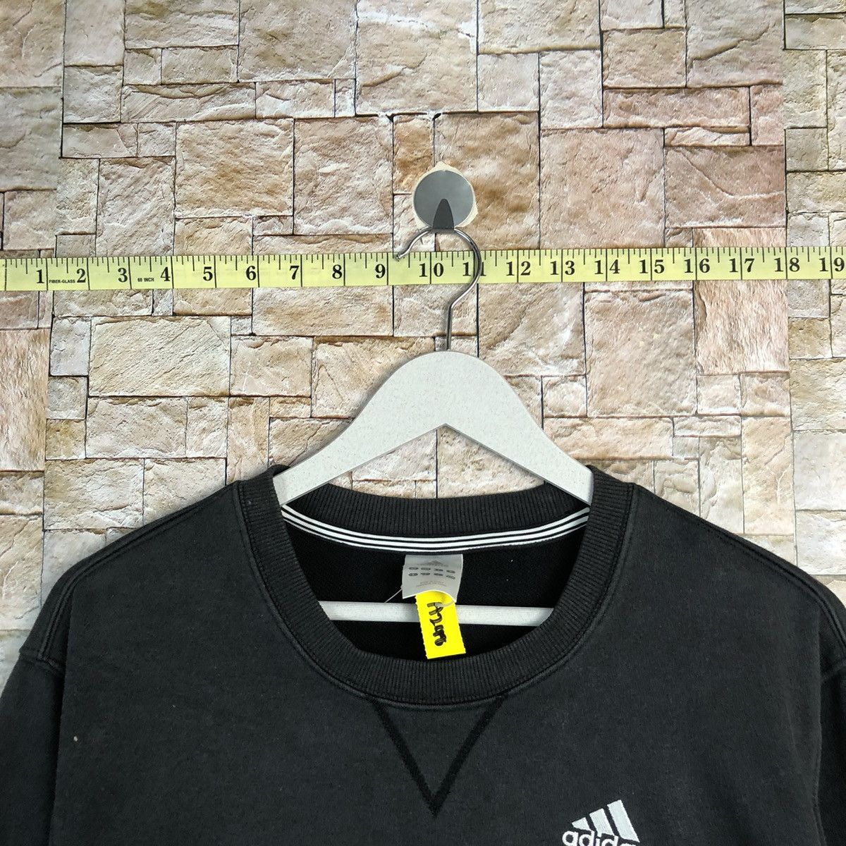 Adidas × Vintage Adidas Black Sweatshirt #A298 Size US M / EU 48-50 / 2 - 4 Thumbnail