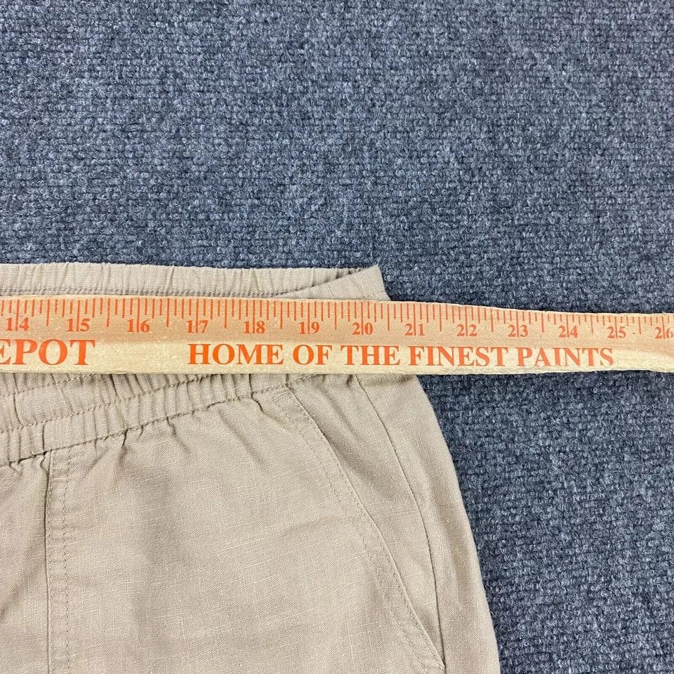 J.Crew J Crew Pants Women's 2X Beige Jogger Taper Drawstring NWT Size 40" / US 18 - 4 Thumbnail