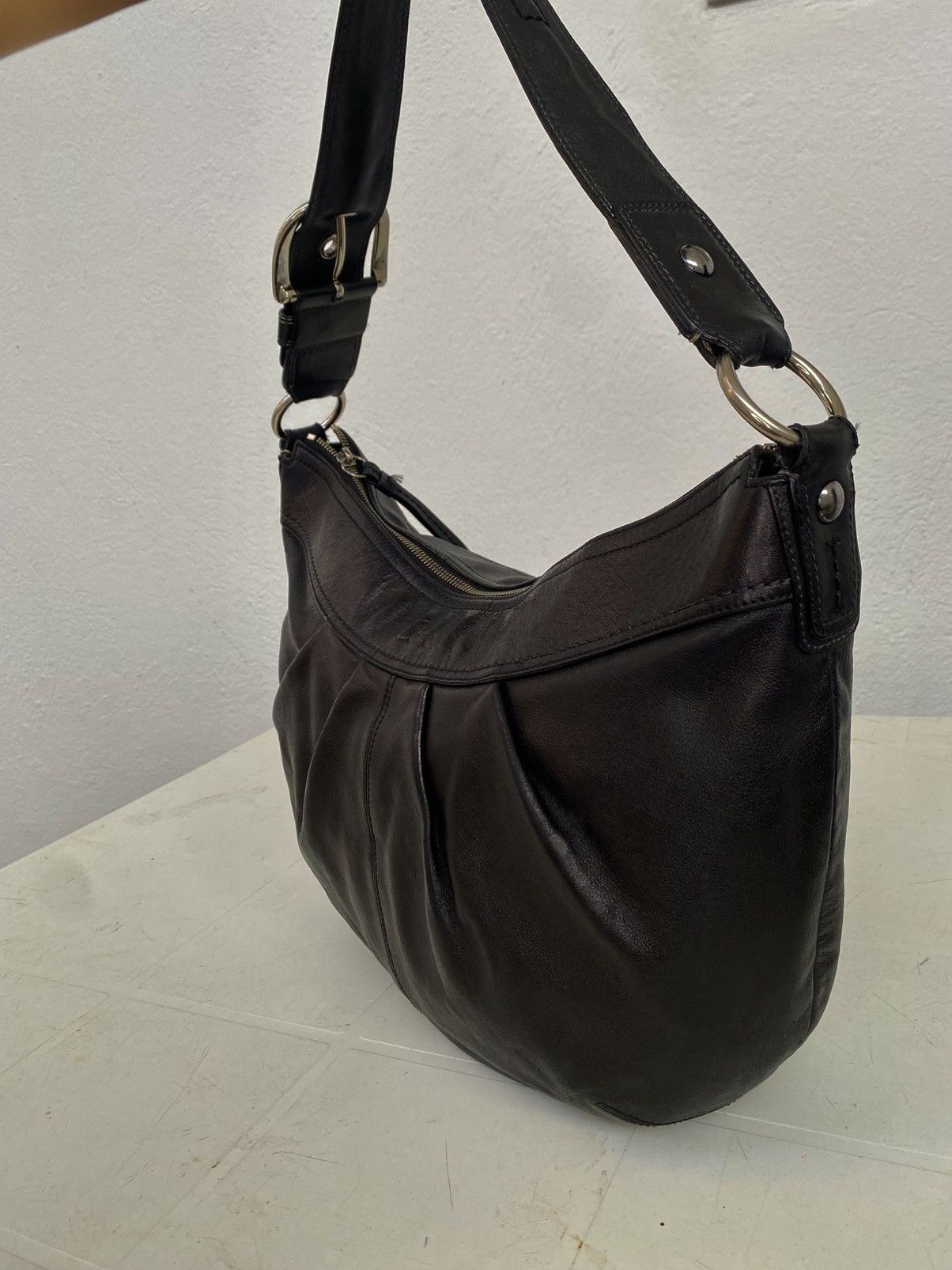 Coach Signature Sufflette leather handbag Size ONE SIZE - 6 Thumbnail