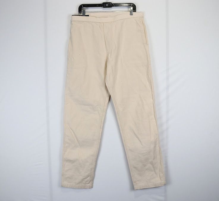 image of Brain Dead O1Rshd Casual Pants In Cream, Men's (Size 36)