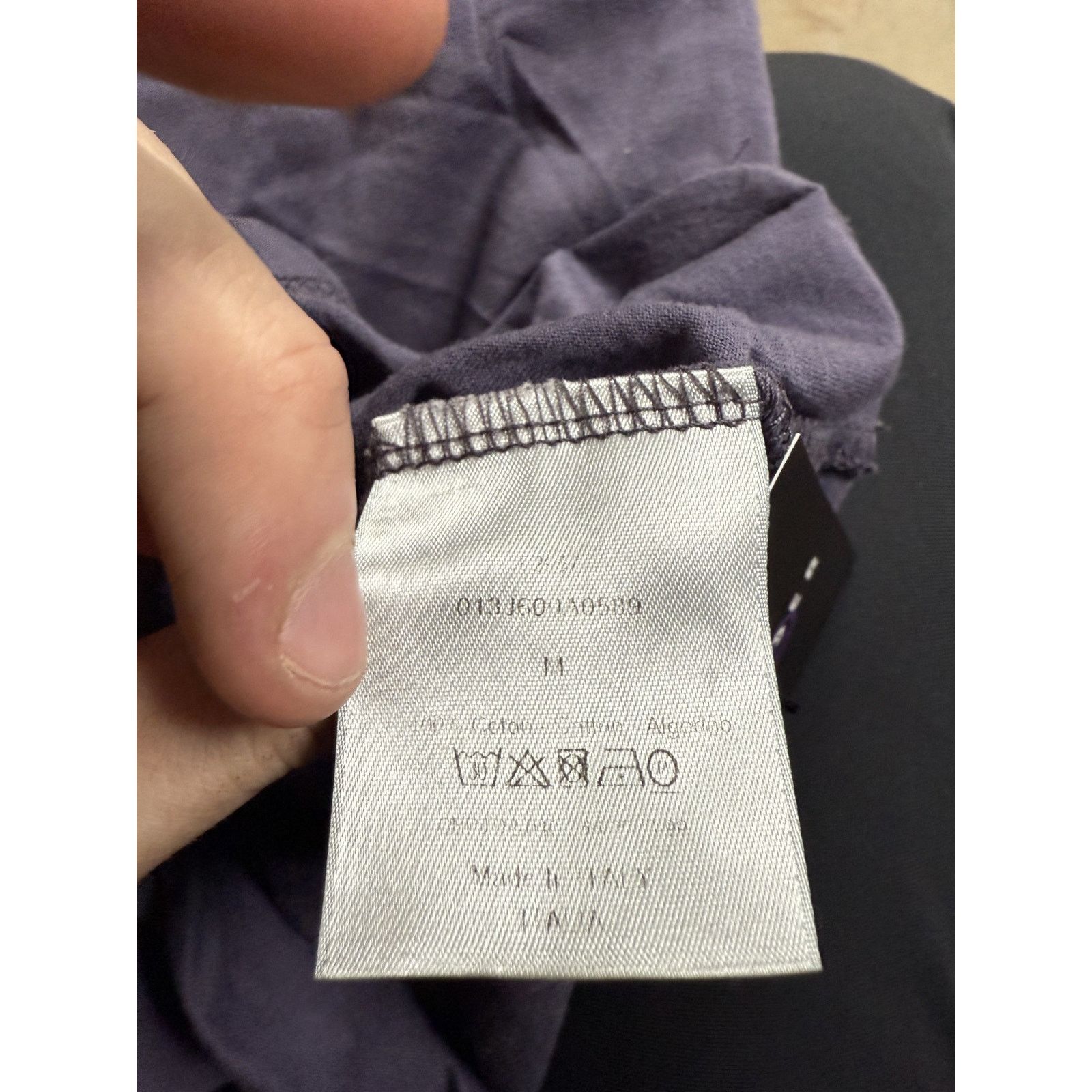 Dior Dior Tee CD Purple Blue Used Medium Size US M / EU 48-50 / 2 - 4 Thumbnail