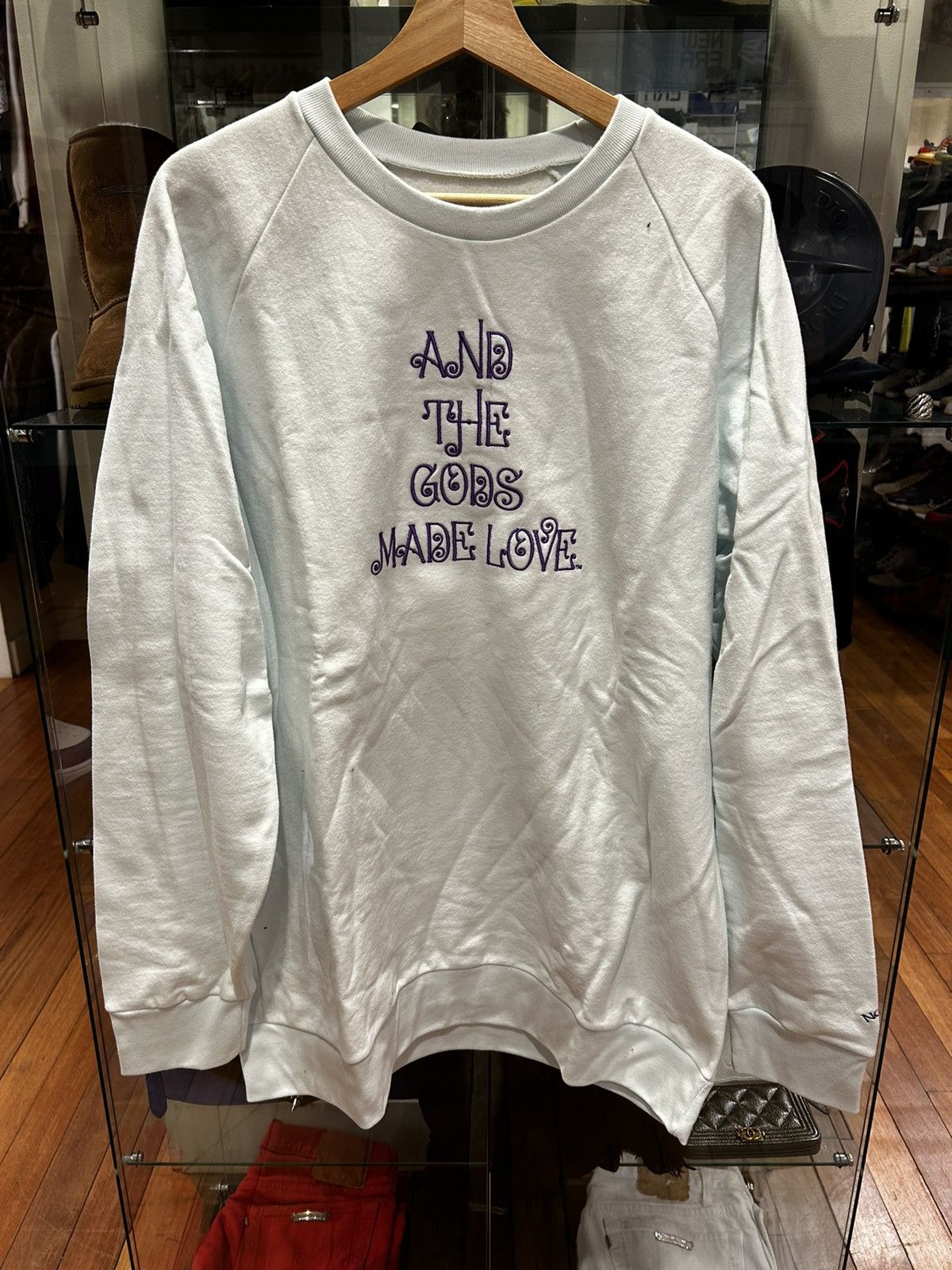 Noah Noah X Jimi Hendrix Gods Made Love Crewneck Size US XXL / EU 58 / 5 - 1 Thumbnail