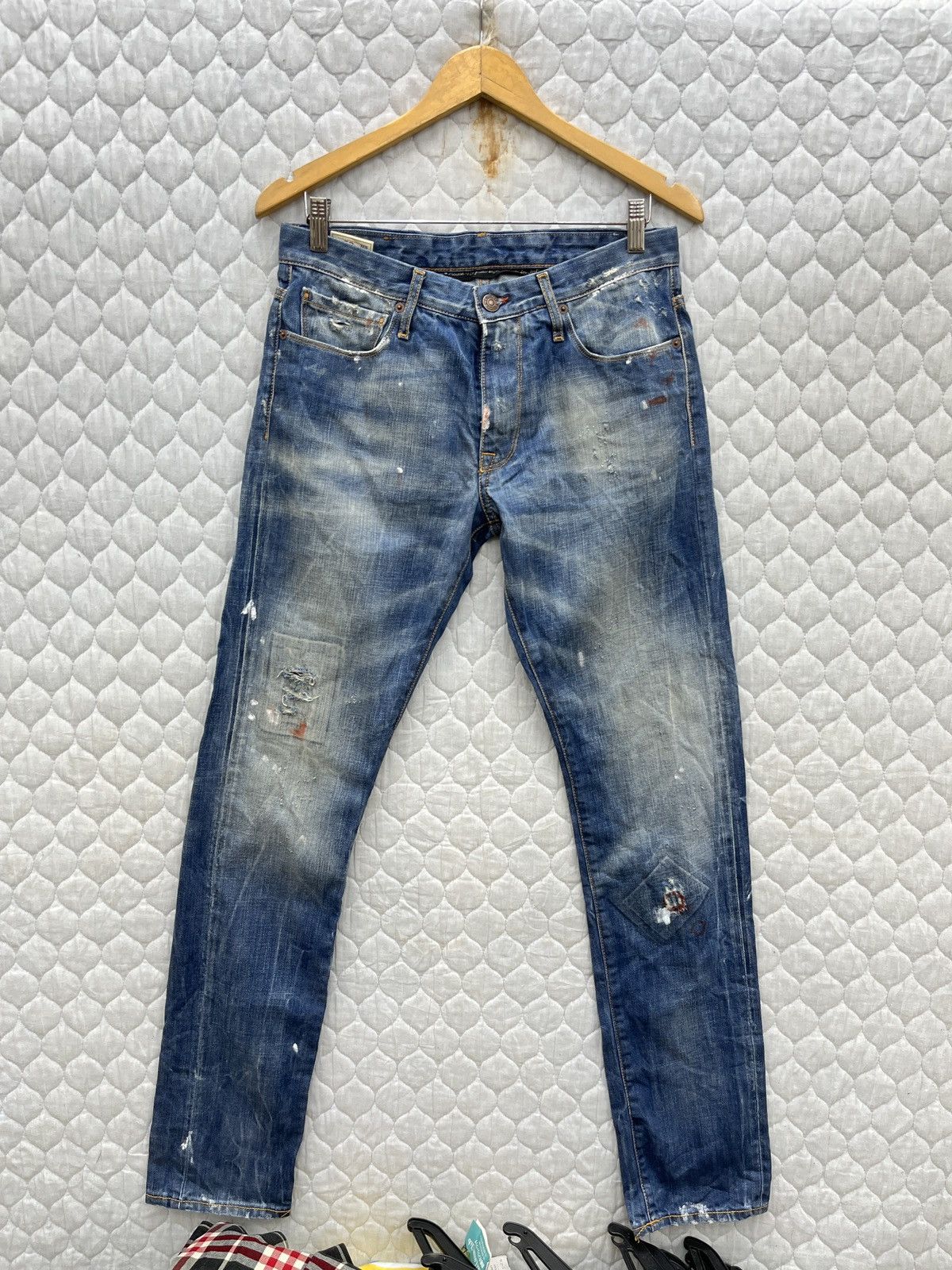 Other 🔥🔥🔥STEALS REIGN ITALIA DISTRESSED DENIM Size US 31 - 1 Thumbnail