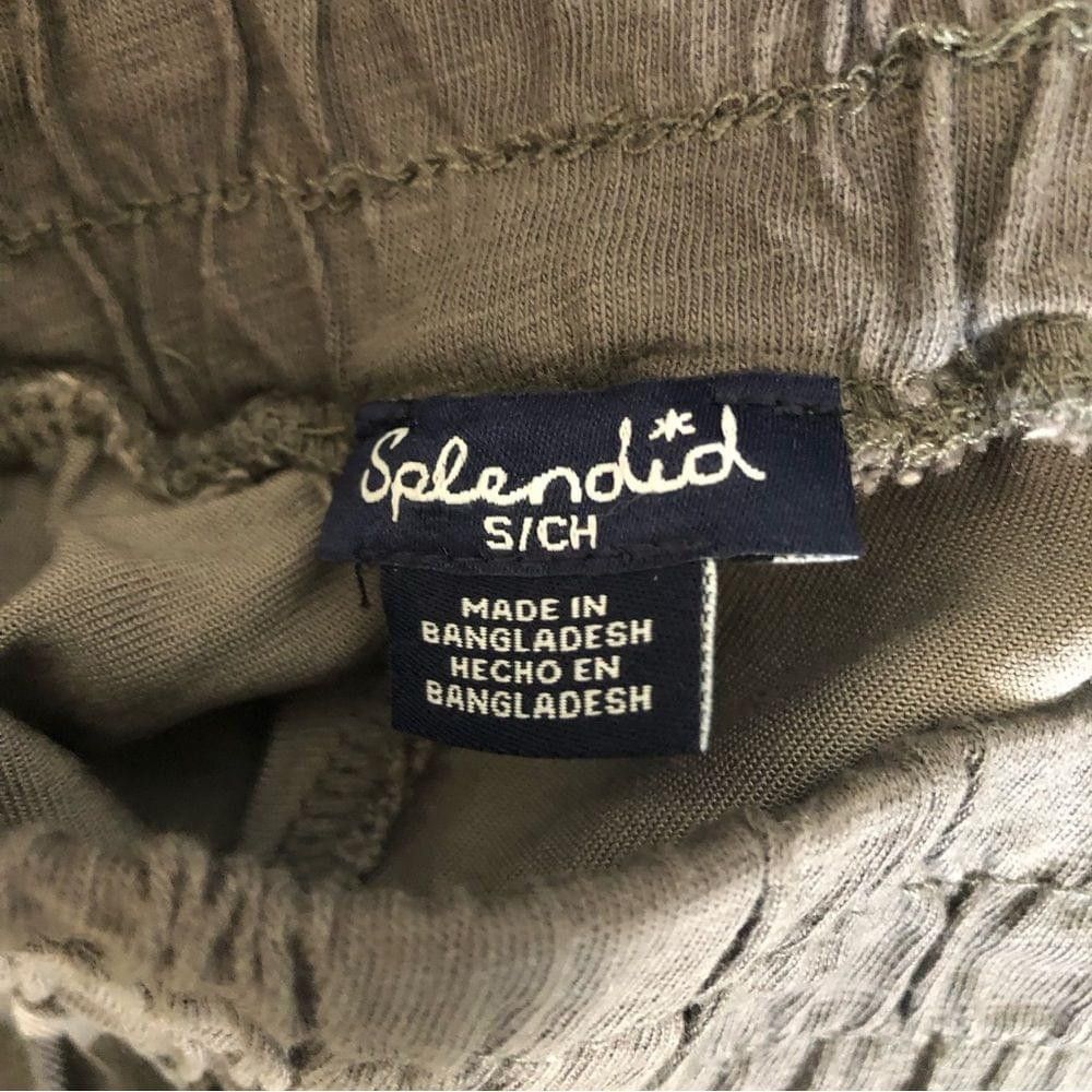 Splendid NWOT Splendid army camuflaje high rise jogger pants Sz S Size 27" / US 4 / IT 40 - 4 Thumbnail