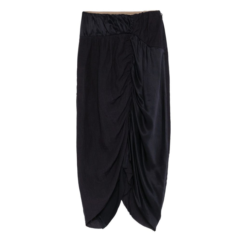 Ziggy Chen Ziggy Chen BLUE Skirts - Asymmetric & Draped Skirts Size 26" / US 2 / IT 38 - 1 Thumbnail