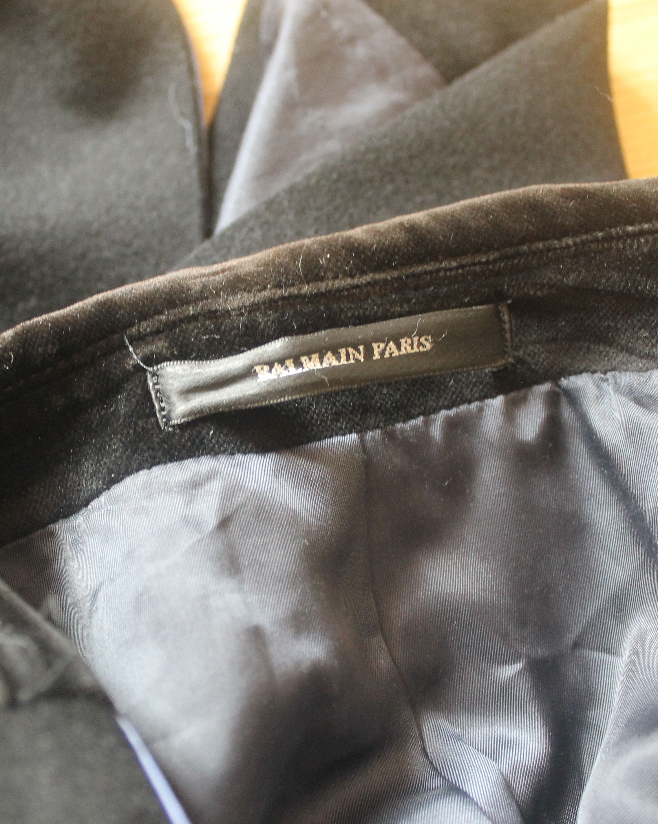 Balmain Balmain Paris Classic Woll Silk Coat Size US M / EU 48-50 / 2 - 6 Thumbnail