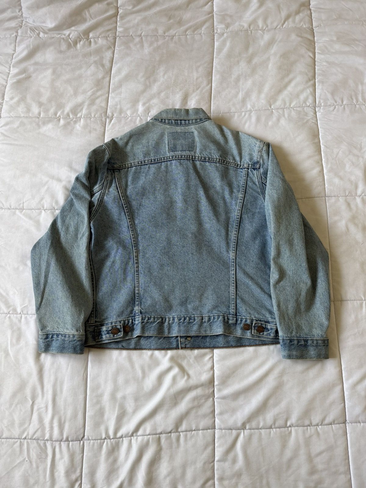 Levi's ‘80s Levi's Light Blue Denim Jacket Size US L / EU 52-54 / 3 - 2 Thumbnail