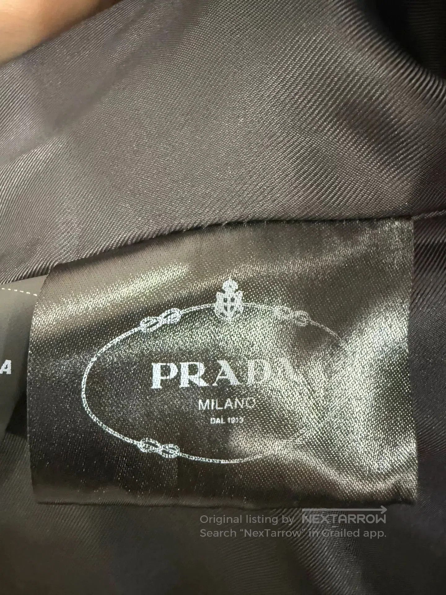 Prada Prada Black Regular Shoulder Coat 40. Size S / US 4 / IT 40 - 4 Thumbnail