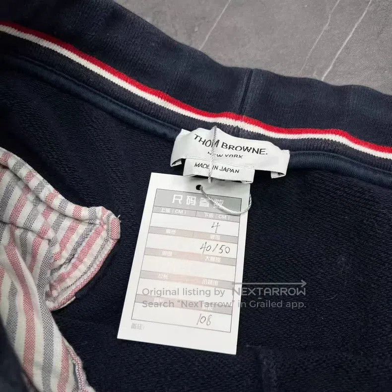 Thom Browne Thom Browne size 4 Navy Blue Long Trousers Size US 32 / EU 48 - 3 Thumbnail