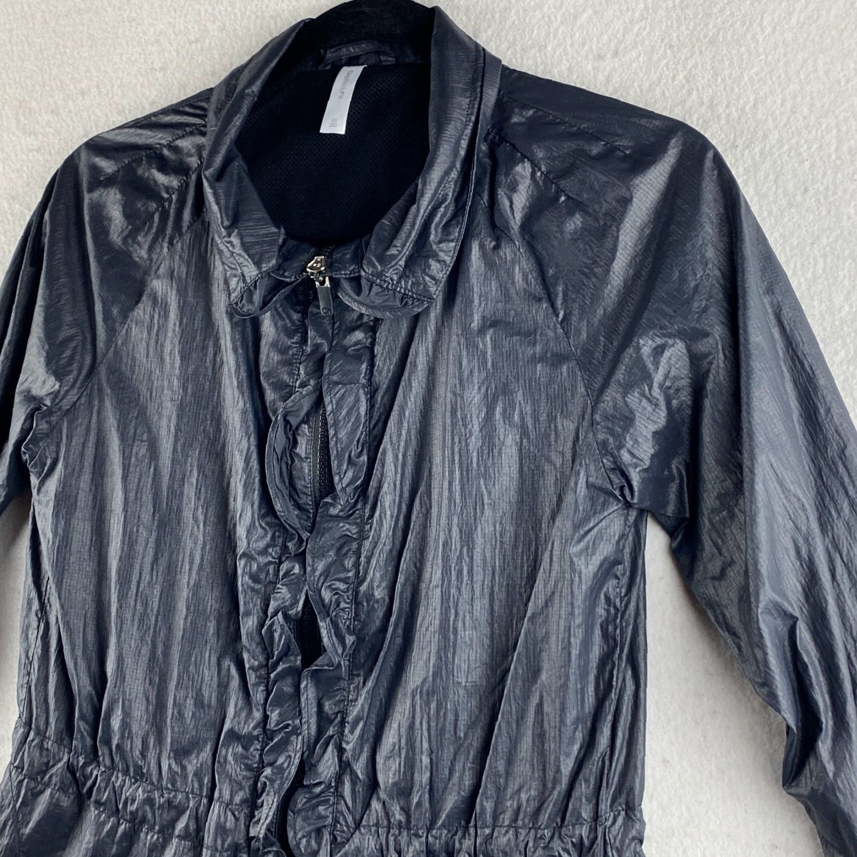 Gap Gap Windbreaker Jacket Womens XS Black Full Zip Softshell Rip Stop Size XS / US 0-2 / IT 36-38 - 6 Thumbnail