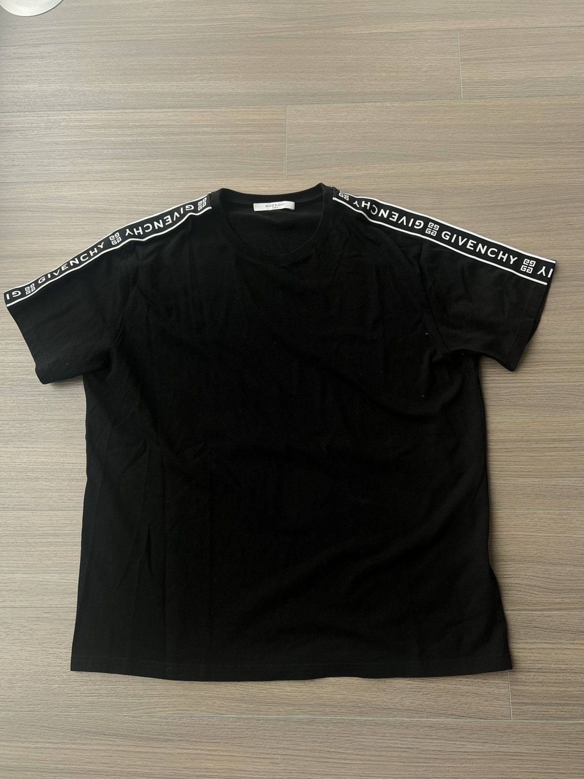 Givenchy Givenchy - Logo-Jacquard Cotton-Jersey T-Shirt - Black Size US XXL / EU 58 / 5 - 5 Thumbnail