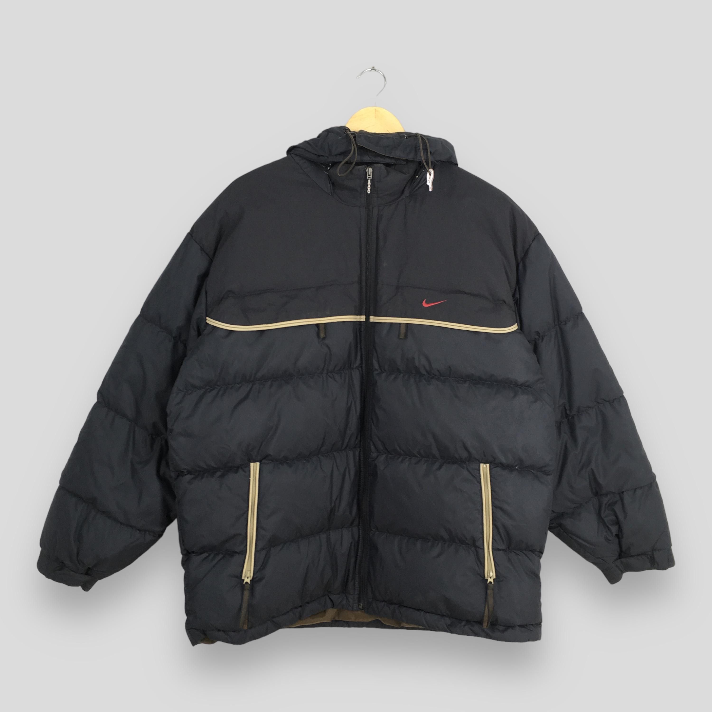 Nike Vintage Y2K Nike Swoosh Goose Down Puffer Jacket Large Size US L / EU 52-54 / 3 - 1 Thumbnail