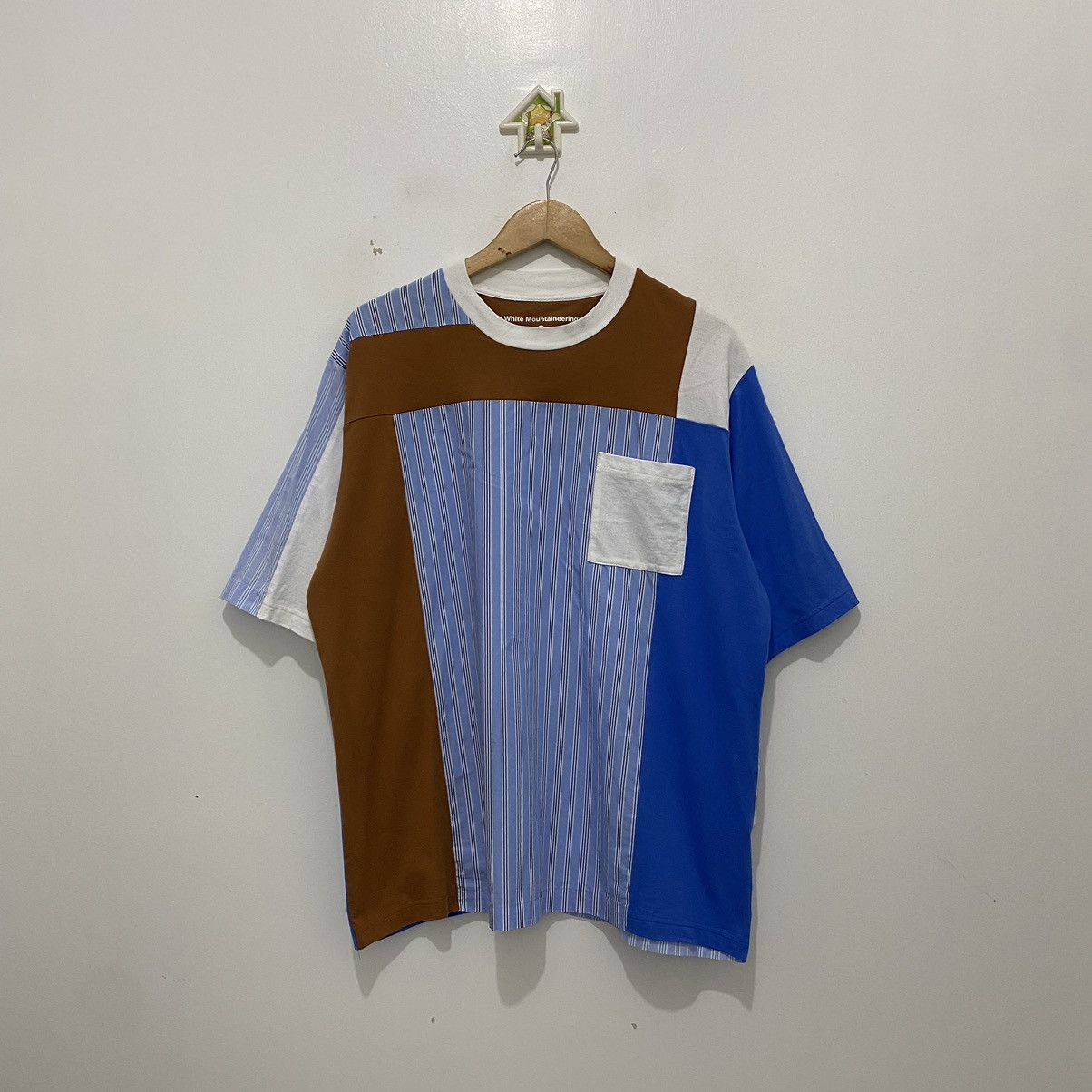White Mountaineering White Mountaineering Striped Contrast Tee Size US L / EU 52-54 / 3 - 1 Thumbnail