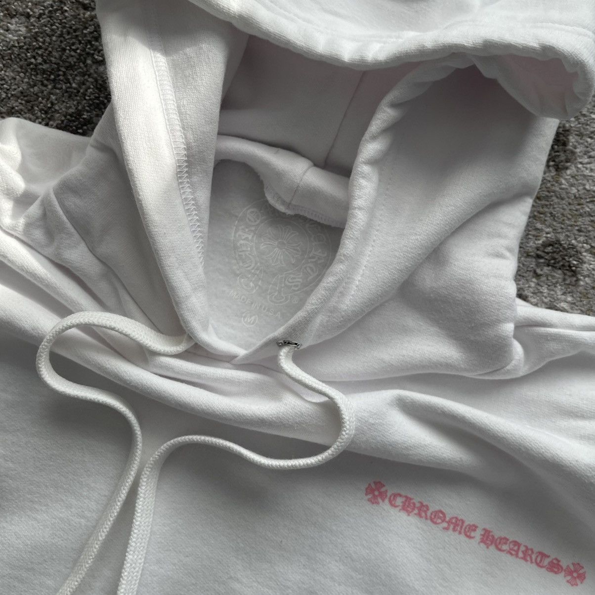 Chrome Hearts Chrome Hearts Laurie Lynn Stark “Love You” White Pink Hoodie Size M / US 6-8 / IT 42-44 - 6 Thumbnail
