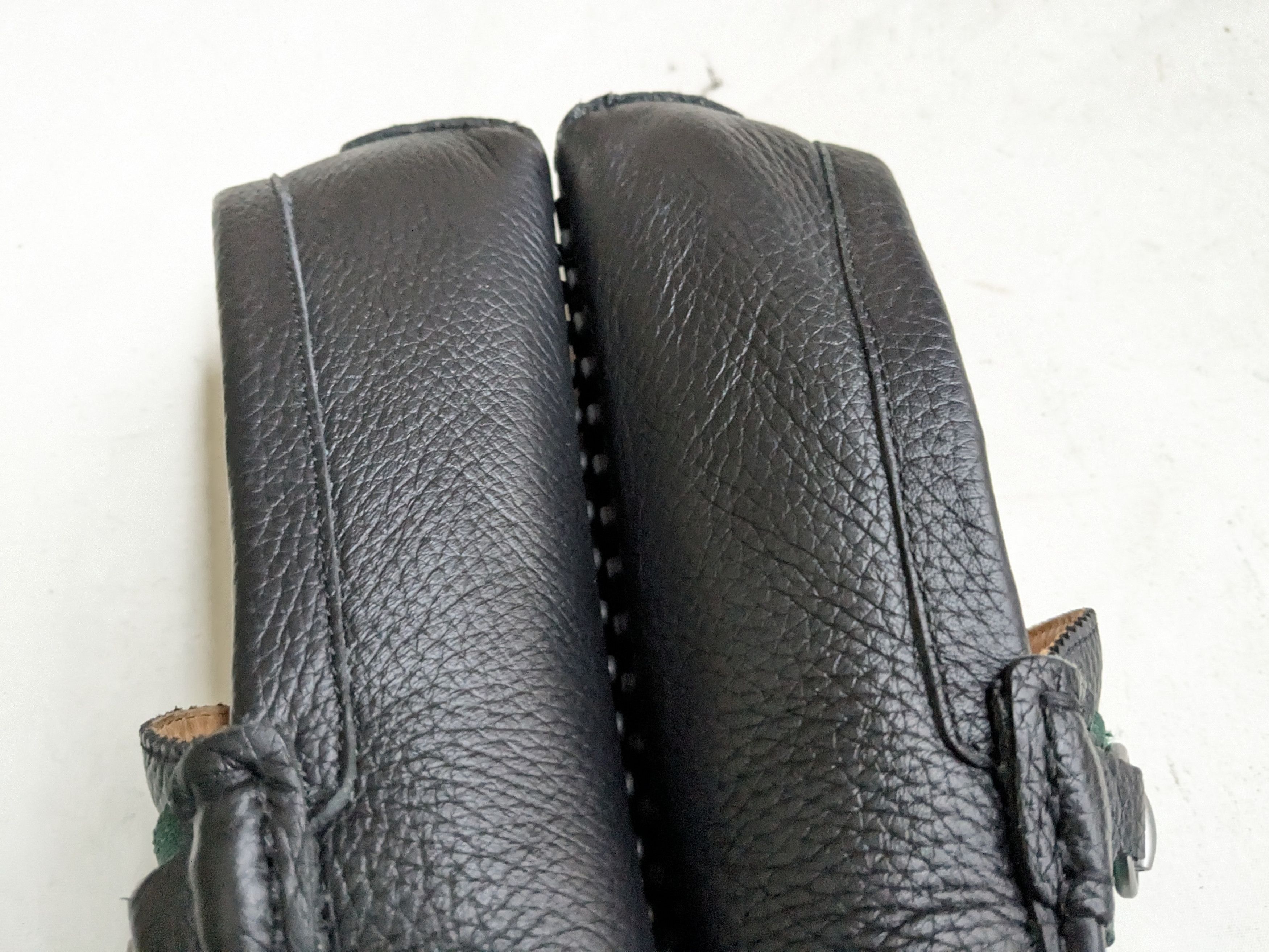 Gucci Gucci Horsebit Driving Loafers Black Leather 9 Slip On Size US 9 / EU 42 - 11 Thumbnail