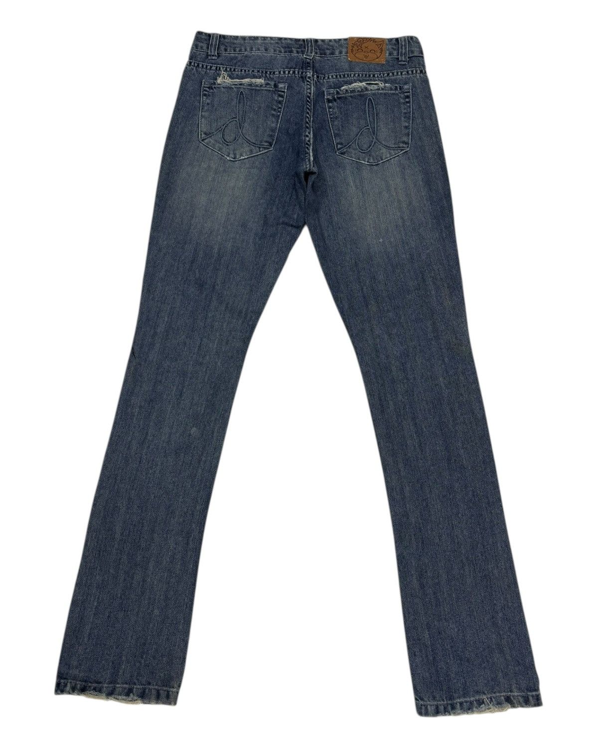Drop Dead × Drop Dead Clothing Drop Dead Skinny Slim Fit Distressed Denim Jeans Size 30" / US 8 / IT 44 - 2 Thumbnail