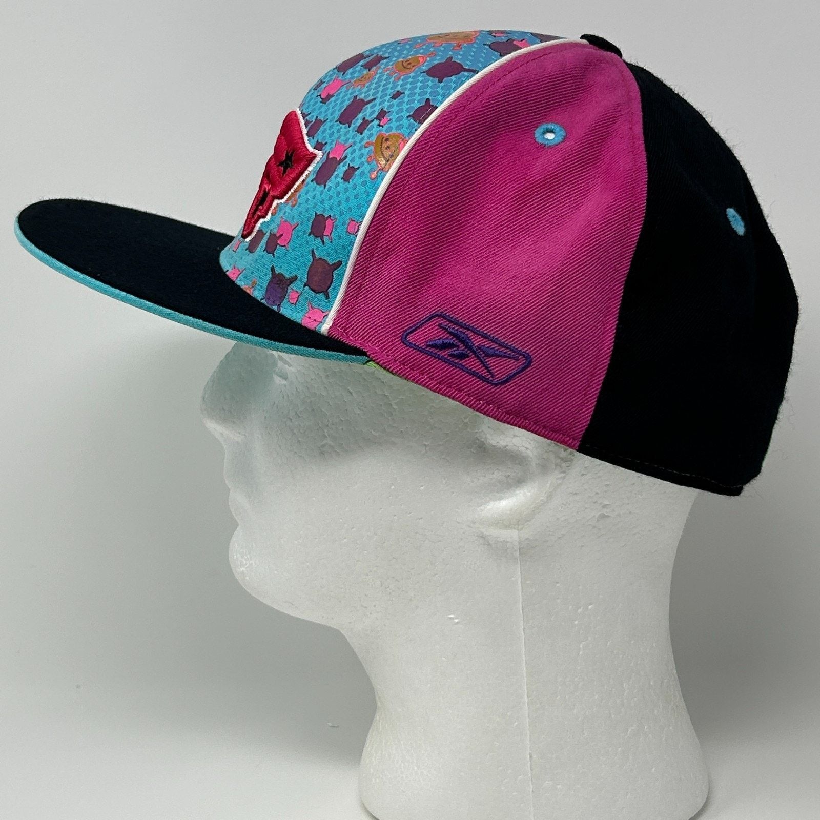 Reebok New England Patriots Hat Baseball Cap UFO Alien Space 7 5/8 Size ONE SIZE - 8 Thumbnail