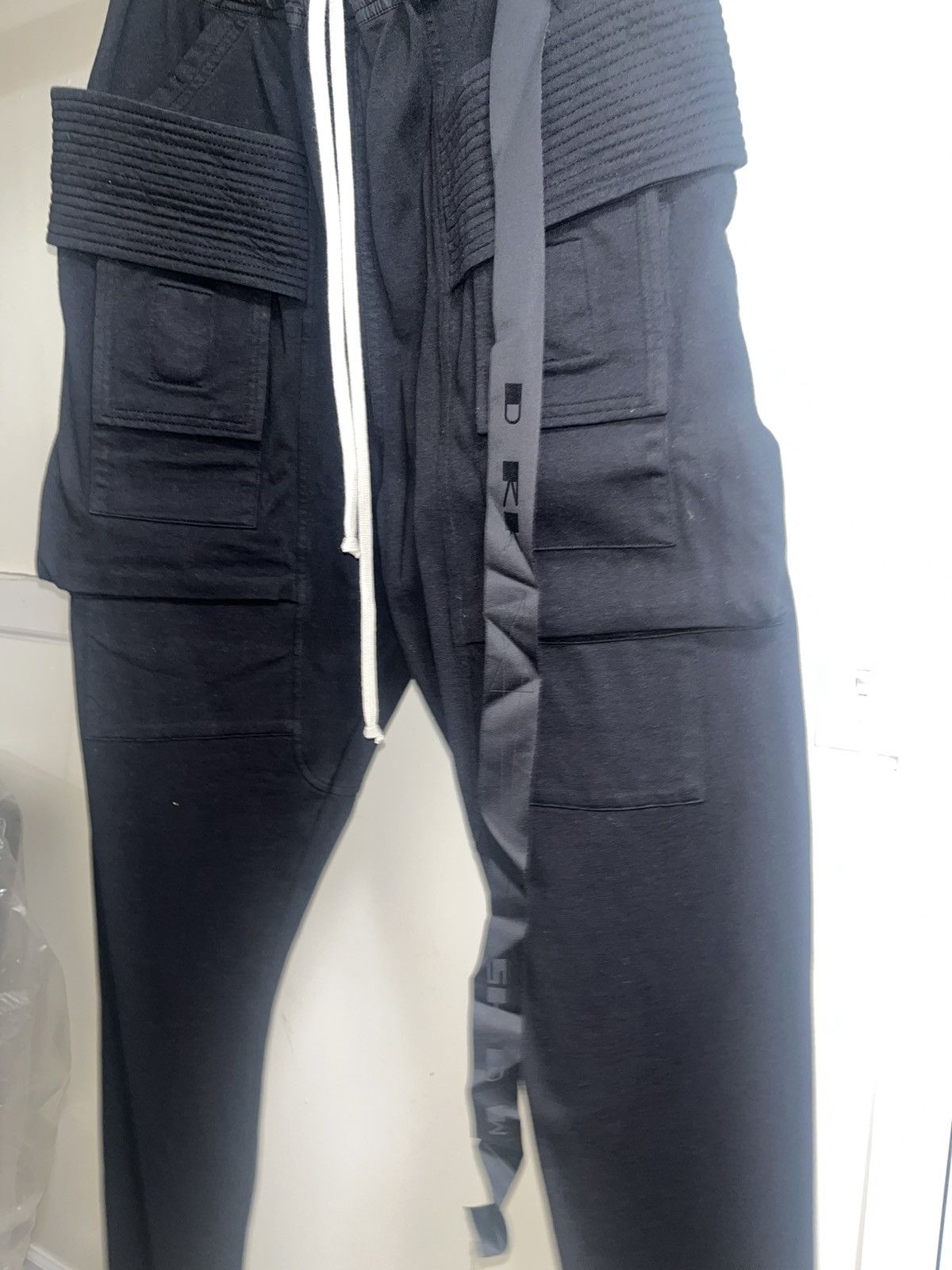 Rick Owens Drkshdw Rick Owens Darkshdw Creatch Cargo Drawstring Pant Sz Small Size US 32 / EU 48 - 2 Thumbnail