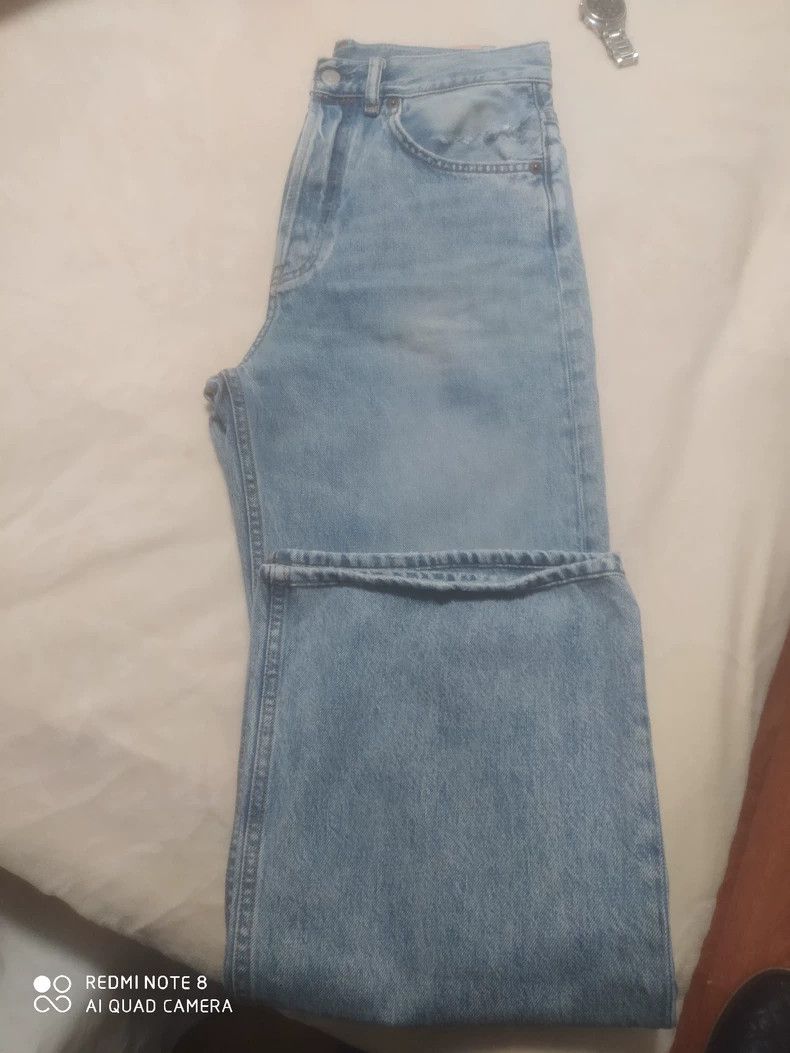 Acne Studios acne studios Denim bigfoot pants 2502-Nextarrow Size US 32 / EU 48 - 4 Thumbnail