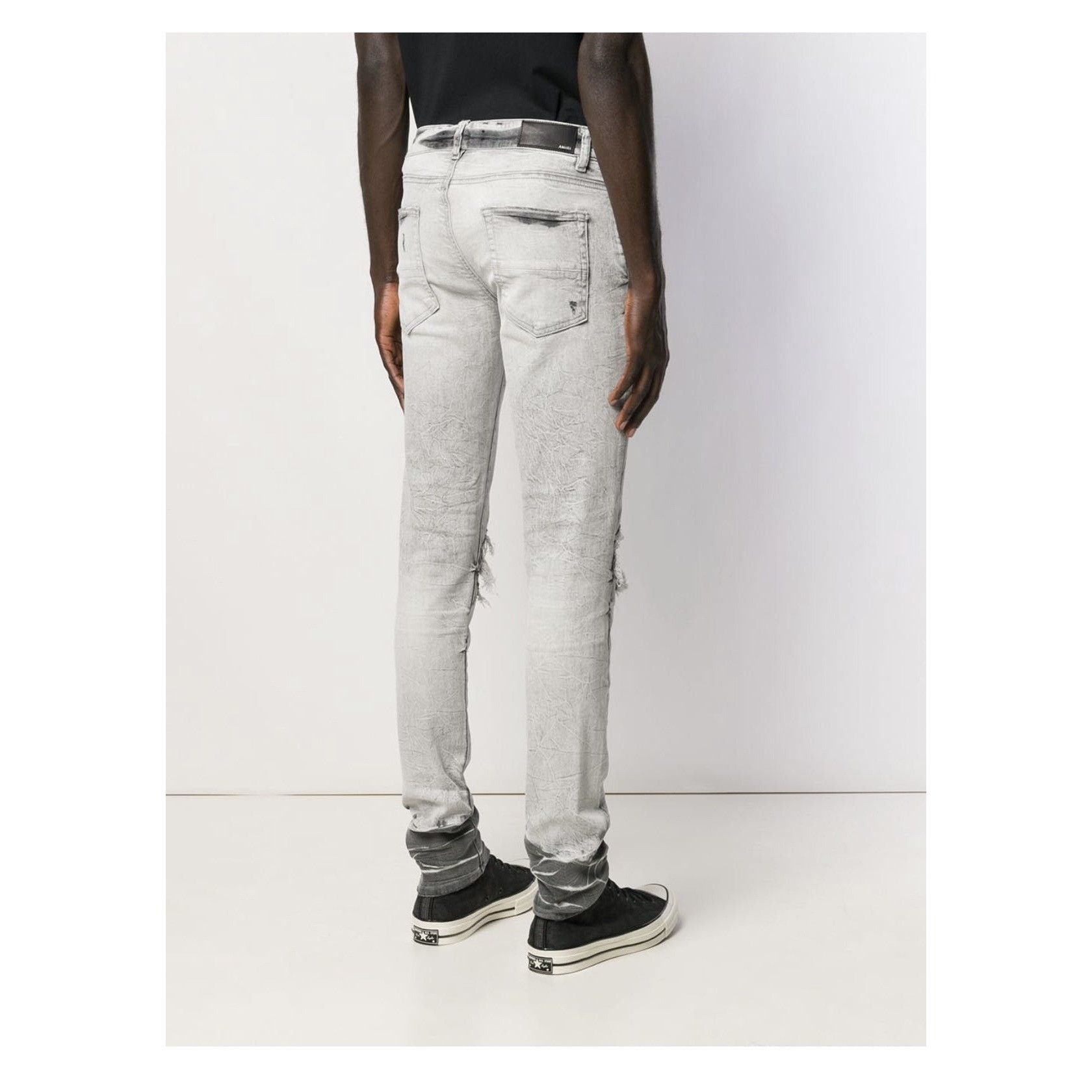 Amiri AMIRI Distressed Slim Fit Jeans Size US 33 - 3 Thumbnail