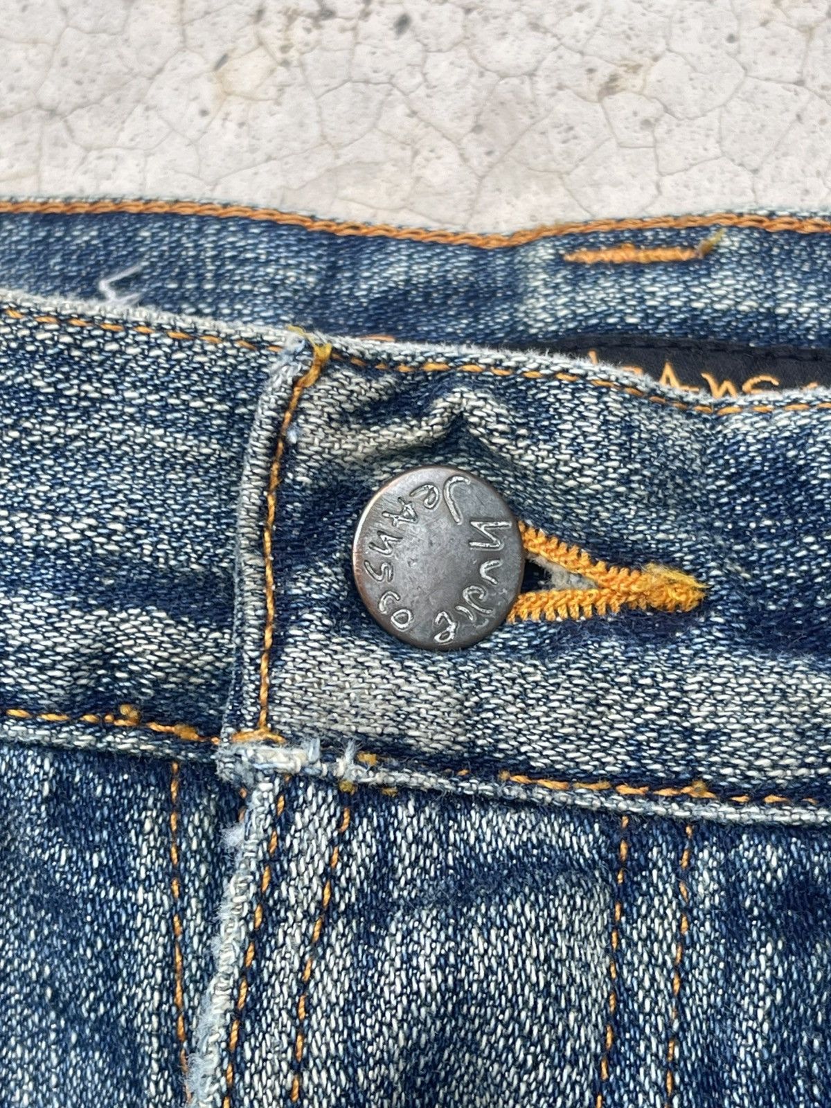 Nudie Jeans Nudie Jeans Co. Even Steven "Heaven Broken Blue" Distressed Size US 32 / EU 48 - 5 Thumbnail