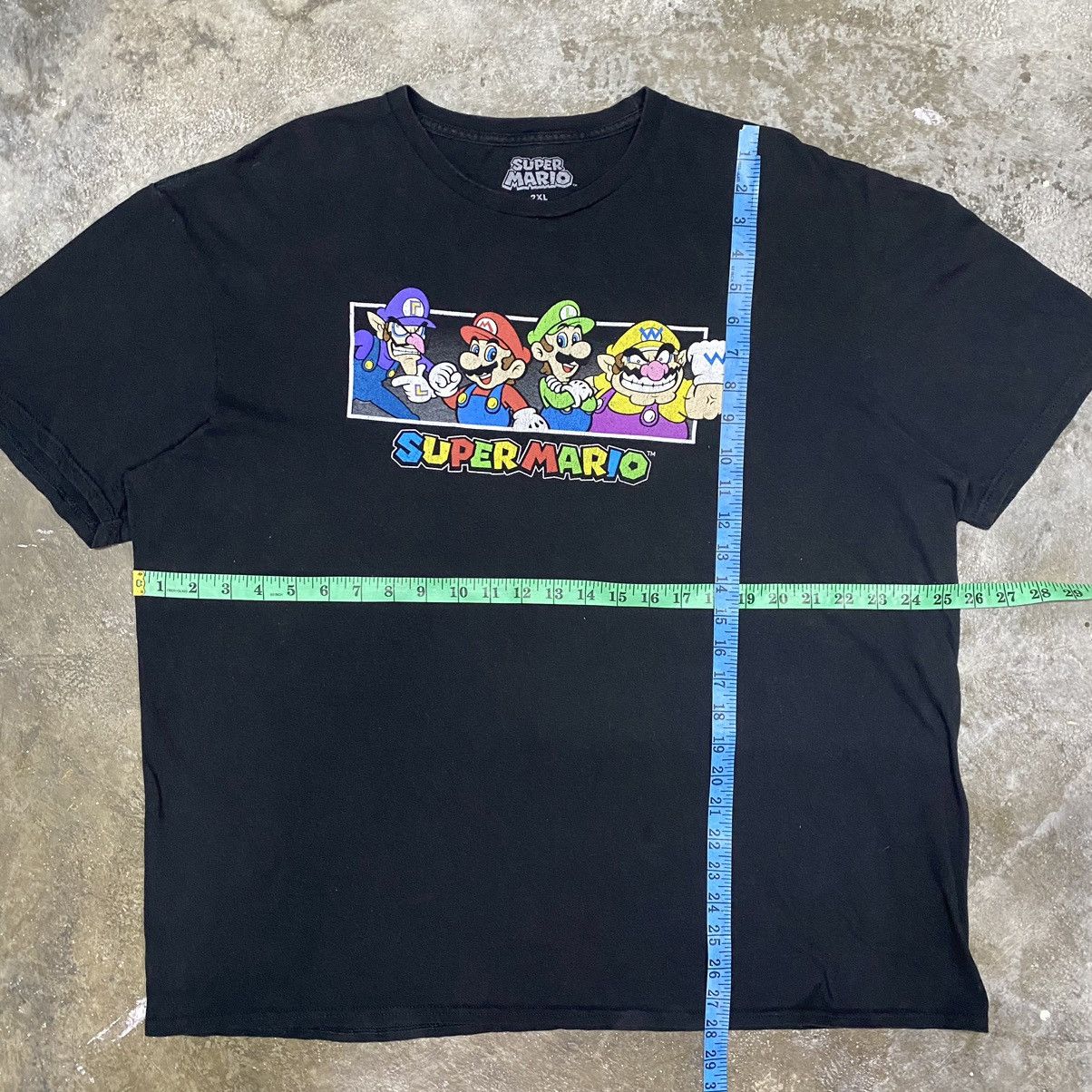 Nintendo SUPER MARIO BOX LOGO NINTENDO GAMES OVERSIZED T SHIRT Size US XXL / EU 58 / 5 - 9 Thumbnail