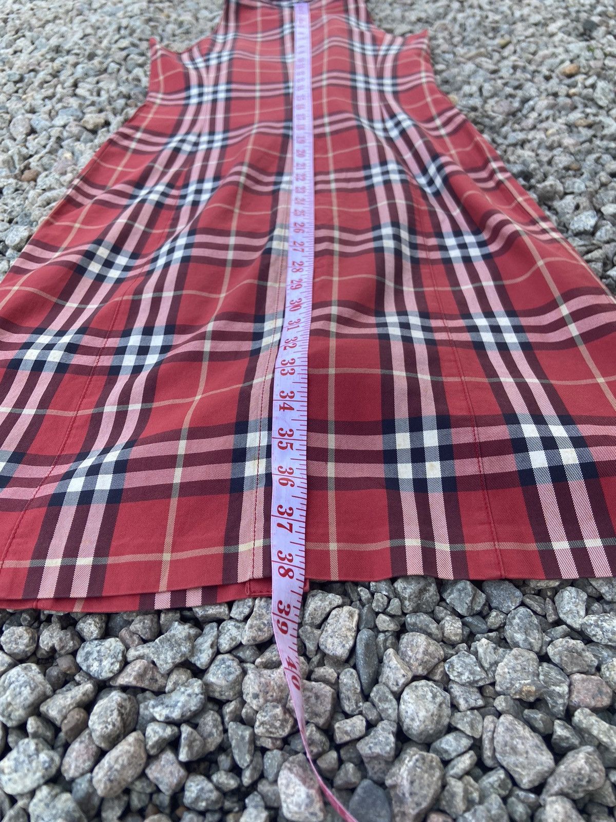 Burberry × Burberry Prorsum Burberry blue label sleeveless dress checkered Size S / US 4 / IT 40 - 8 Thumbnail