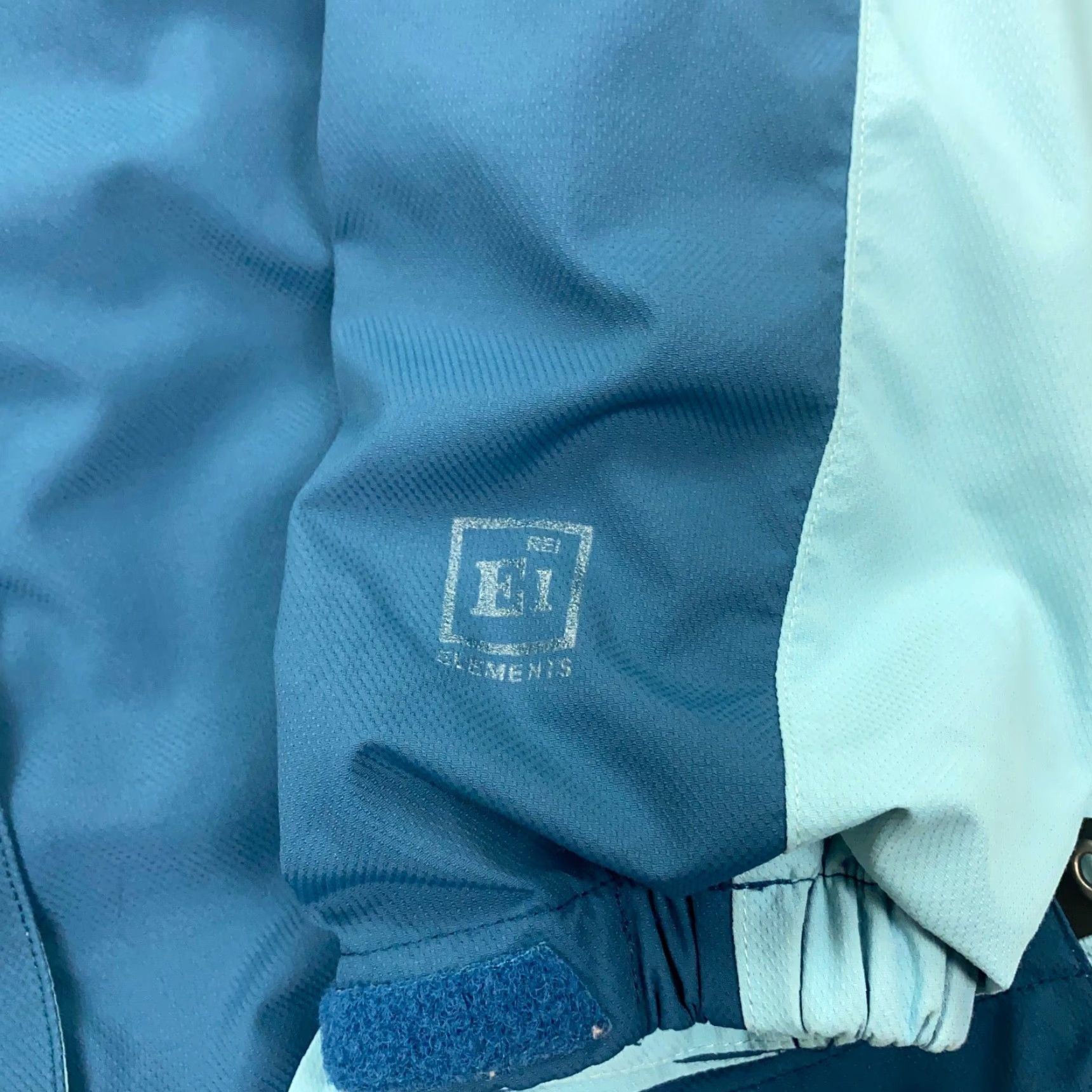 Vintage REI Jacket Womens Medium Blue E1 Elements Winter Coat Fleece Lined Inter Pockets Full Zip Lined Pockets Plaid Casual Travel Size M / US 6-8 / IT 42-44 - 2 Thumbnail